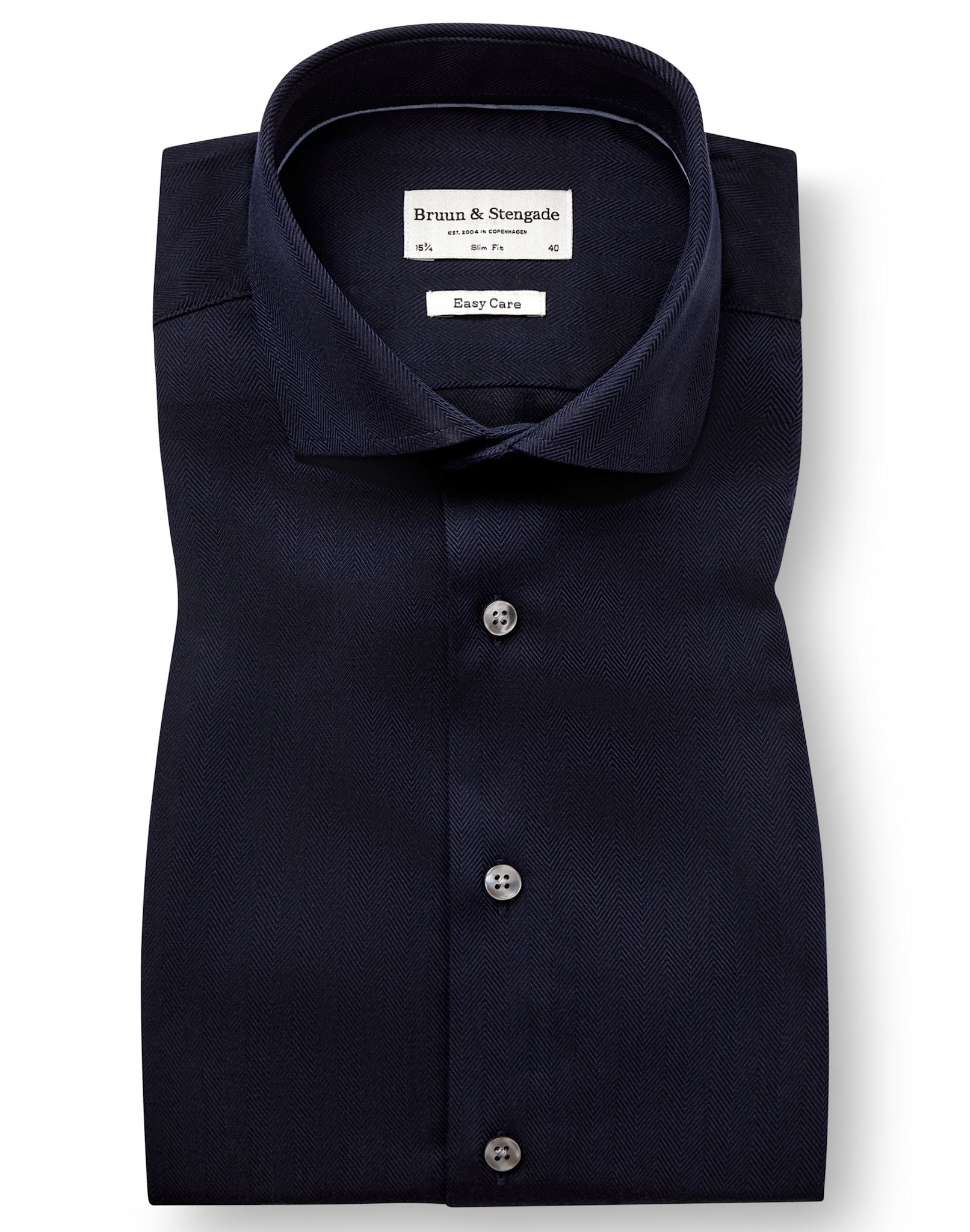BS Meyers Slim Fit Skjorte - Thunder
