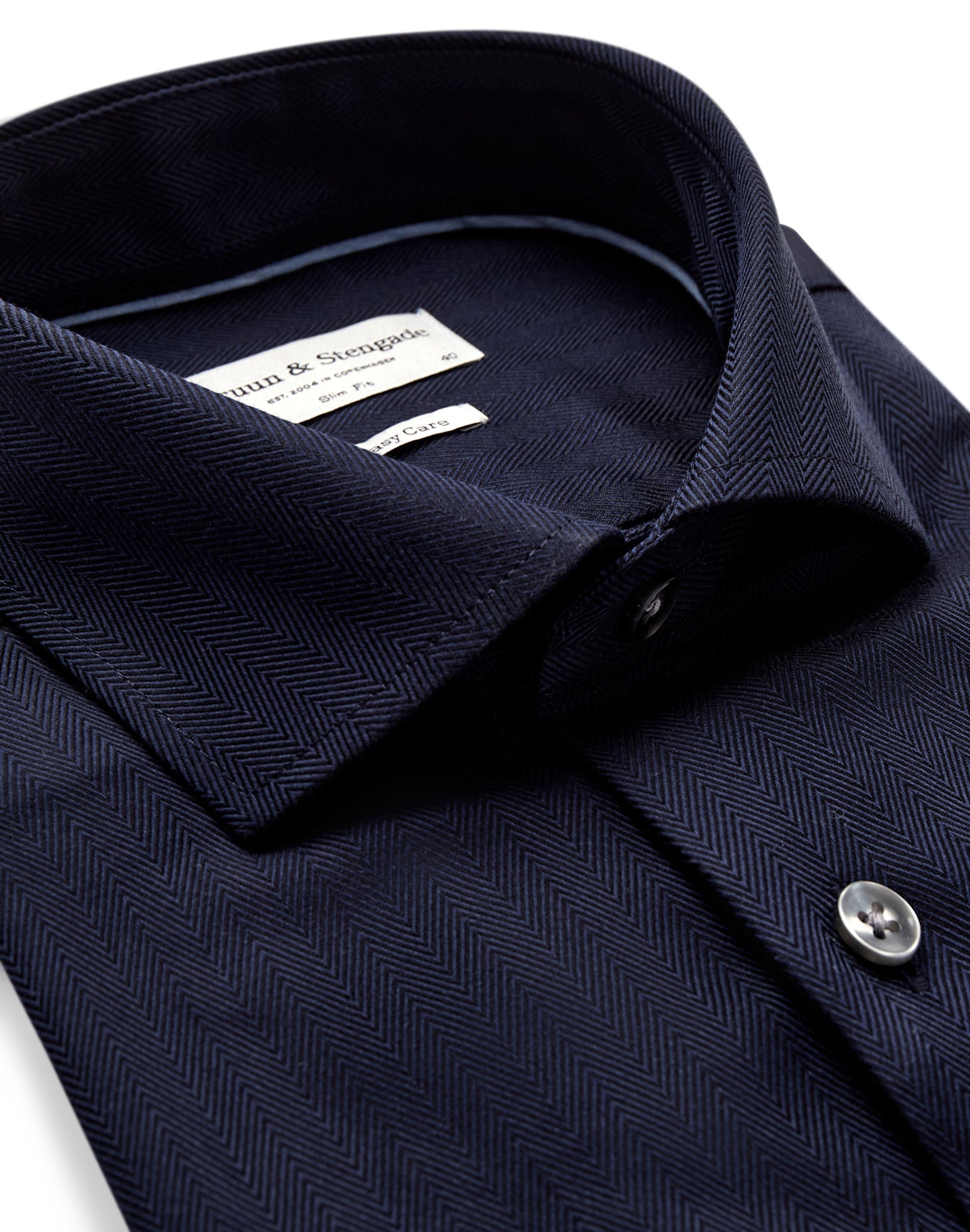 BS Meyers Slim Fit Skjorte - Thunder