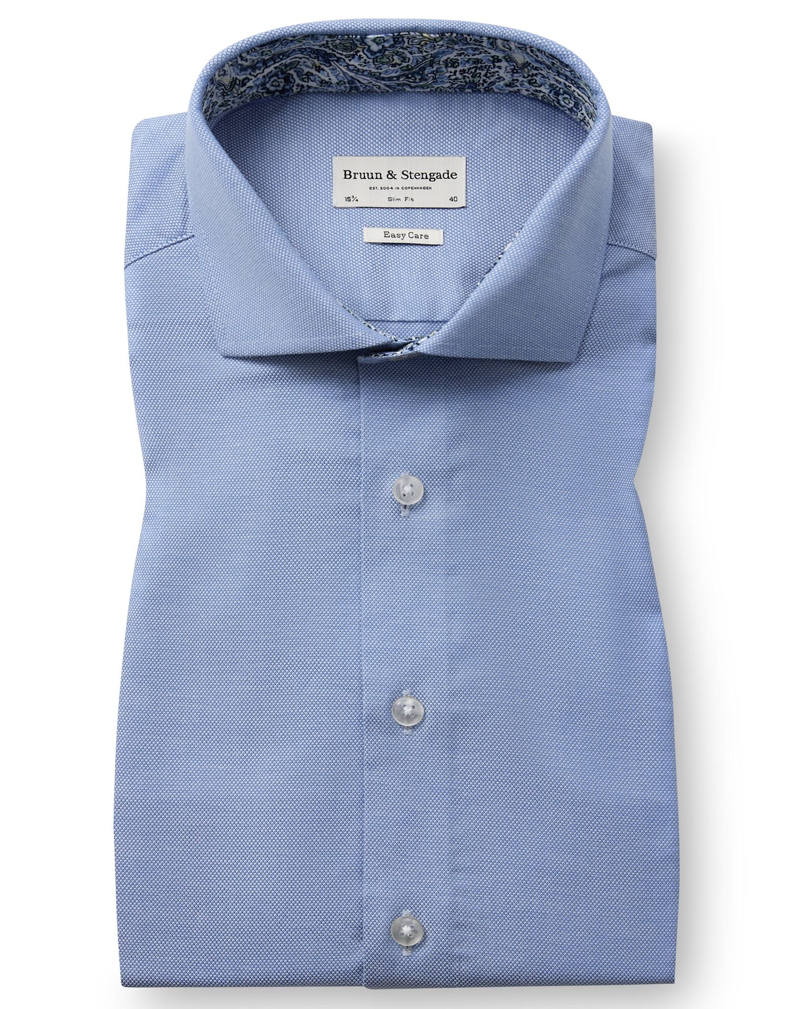 BS Brunstrom Slim Fit Skjorte - Light Blue