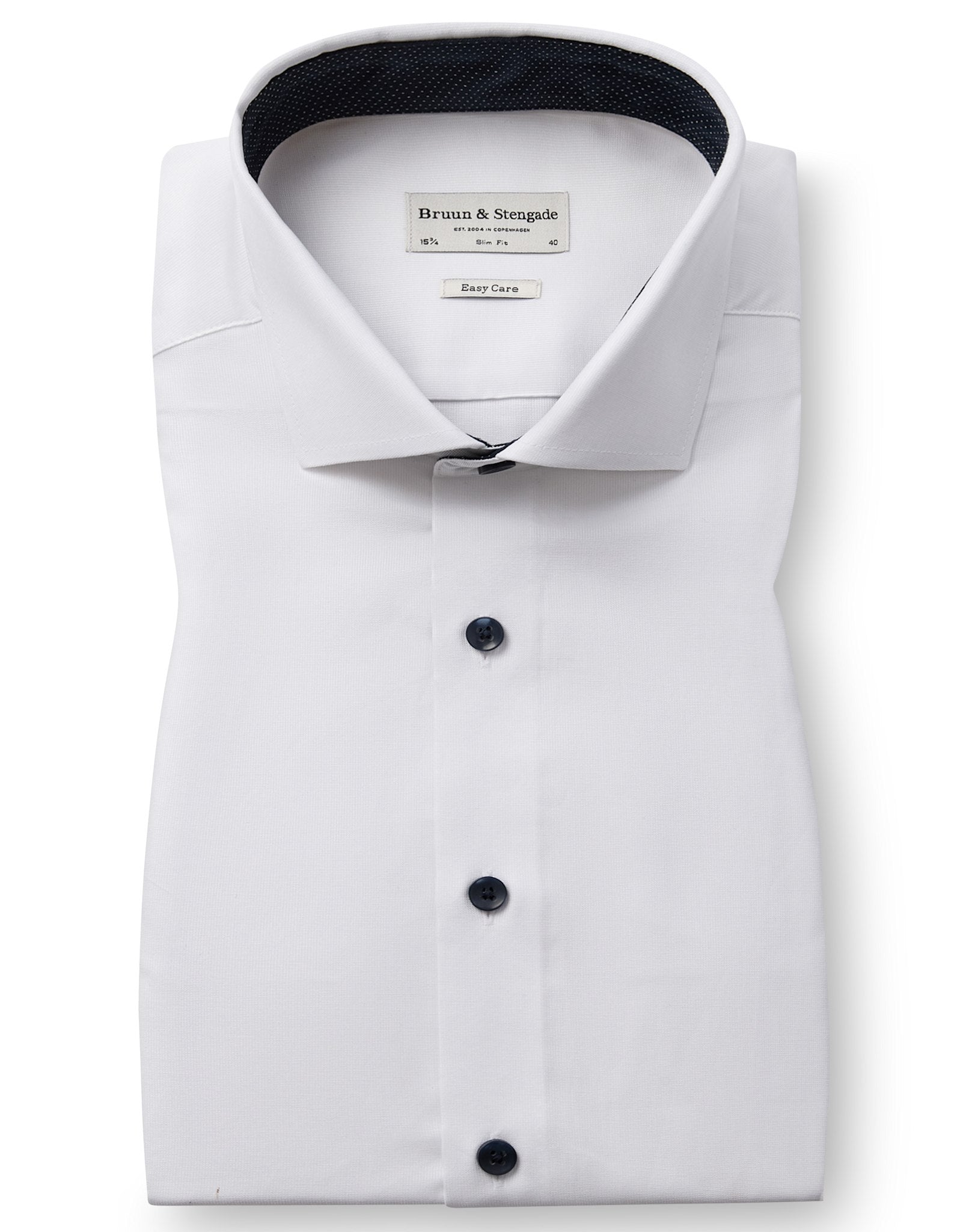 BS Wohleben Slim Fit Skjorte - White