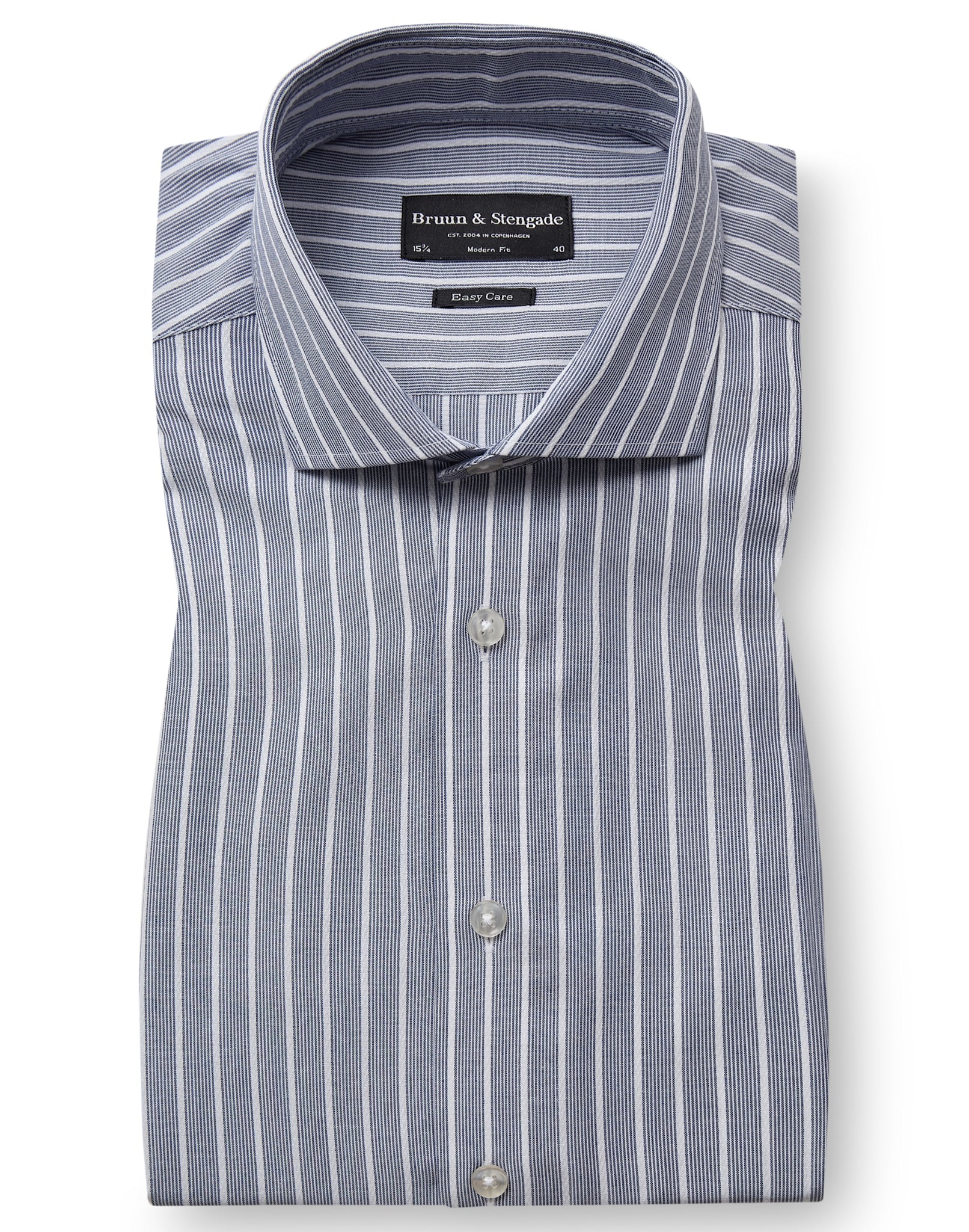 BS Kiyosaki Modern Fit Skjorte - Navy