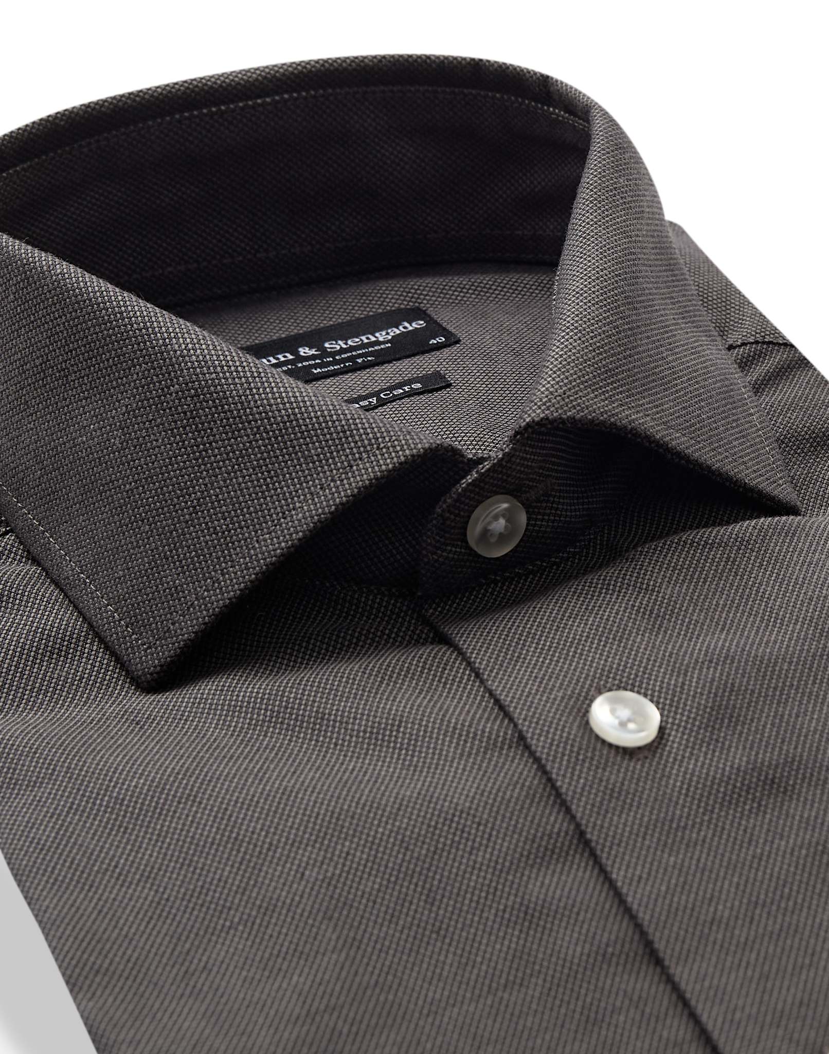 BS Dalby Modern Fit Skjorte - Grey