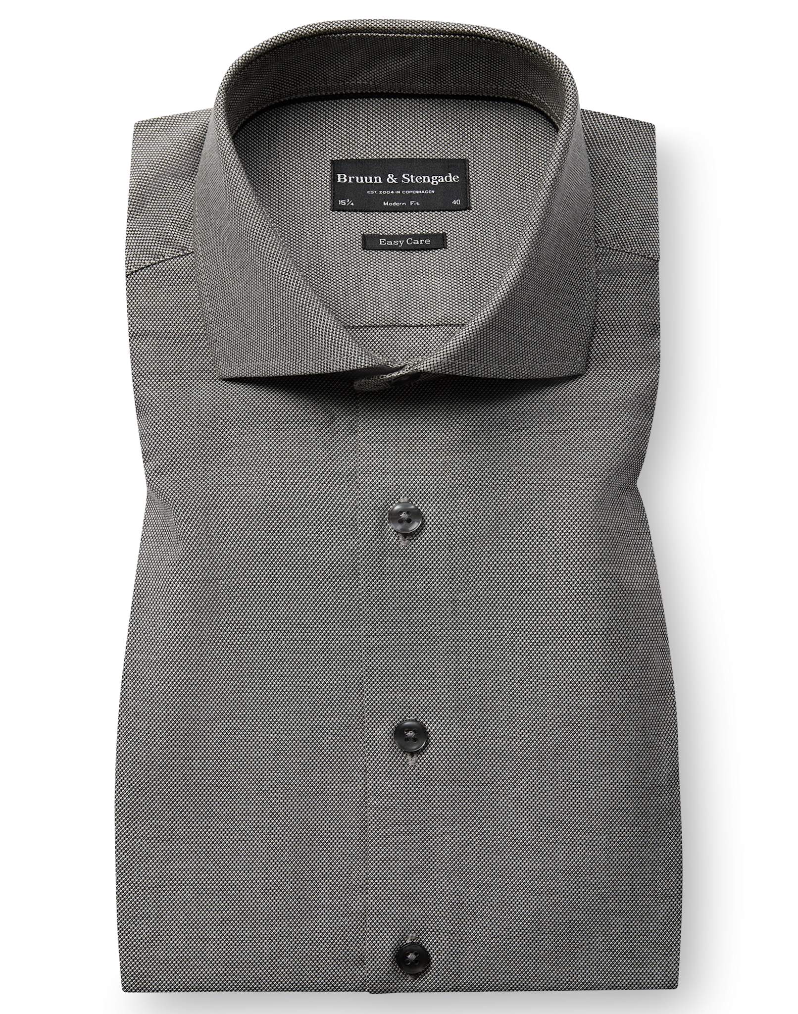 BS Manson Modern Fit Skjorte - Grey