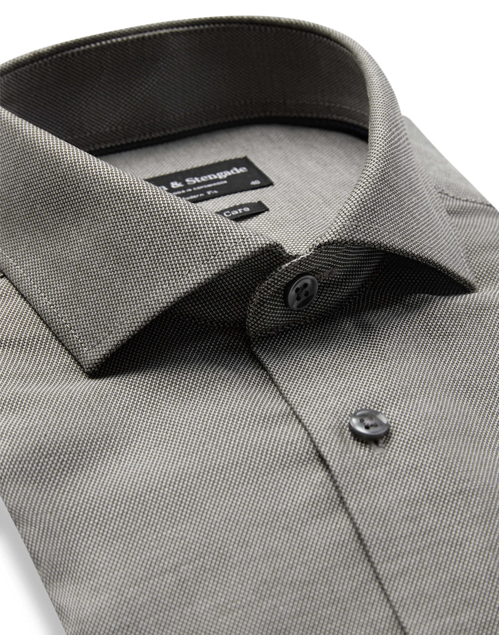 BS Manson Modern Fit Skjorte - Grey