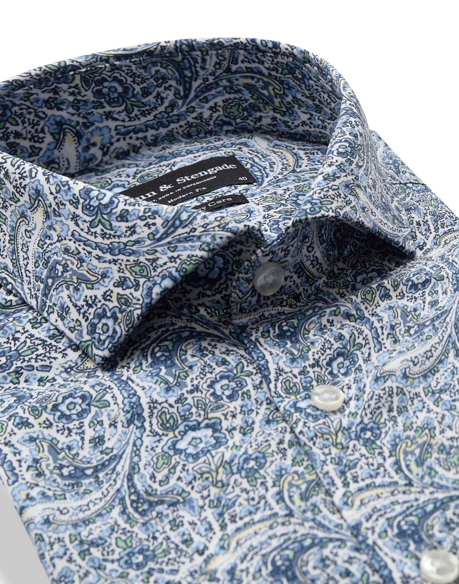 BS Tolkien Modern Fit Skjorte - Navy