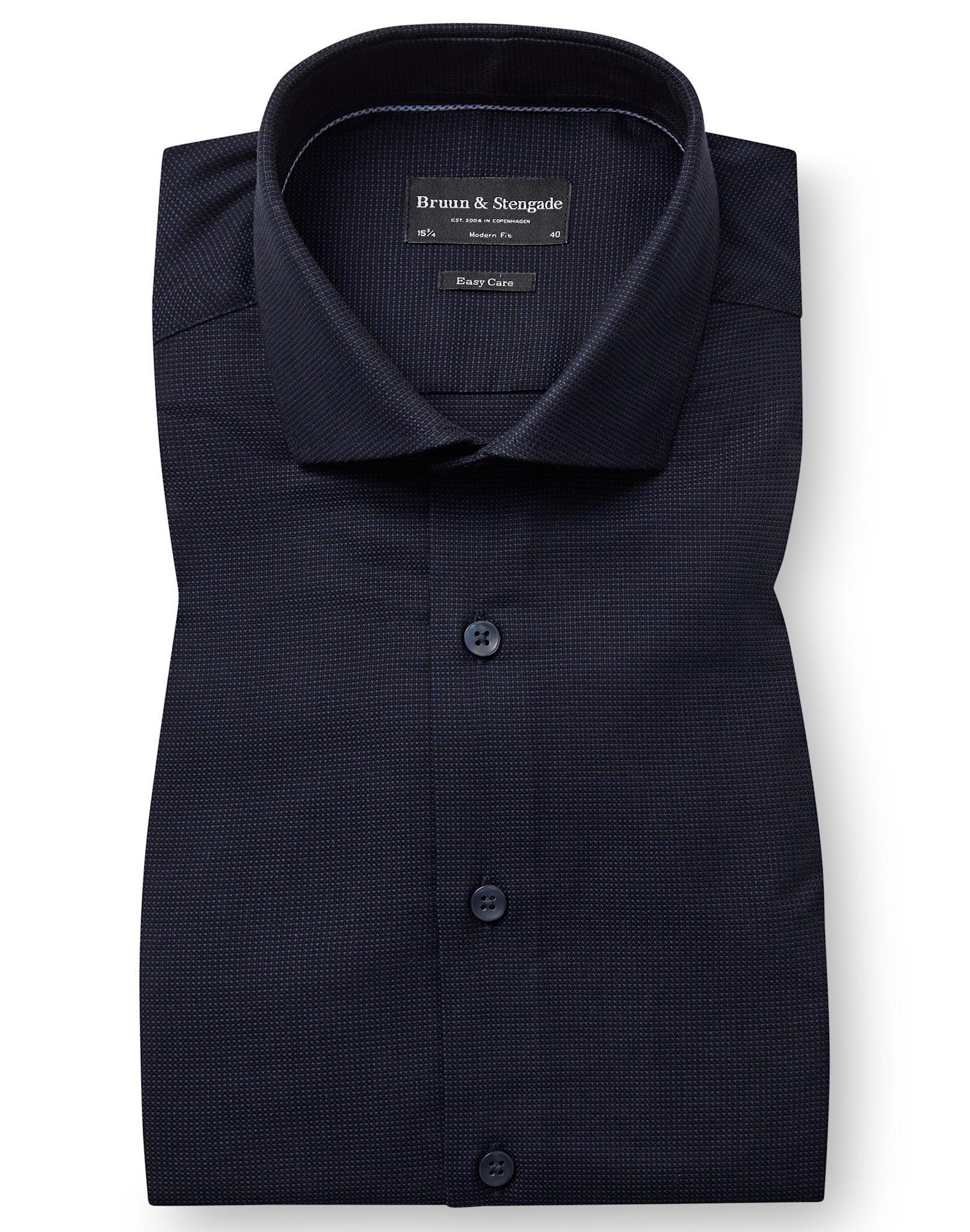 BS Riordan Modern Fit Skjorte - Navy