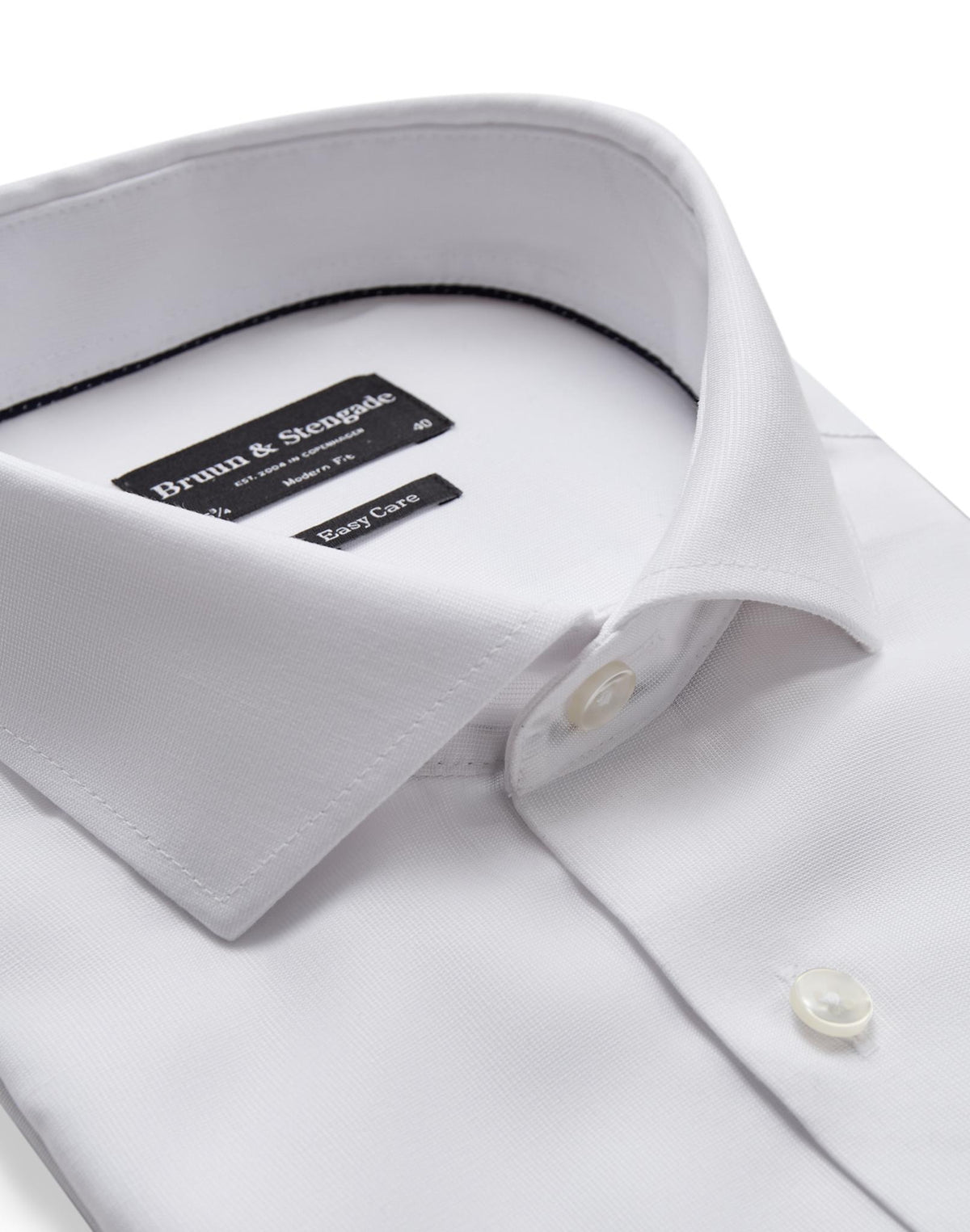 BS Flanagen Modern Fit Skjorte - White