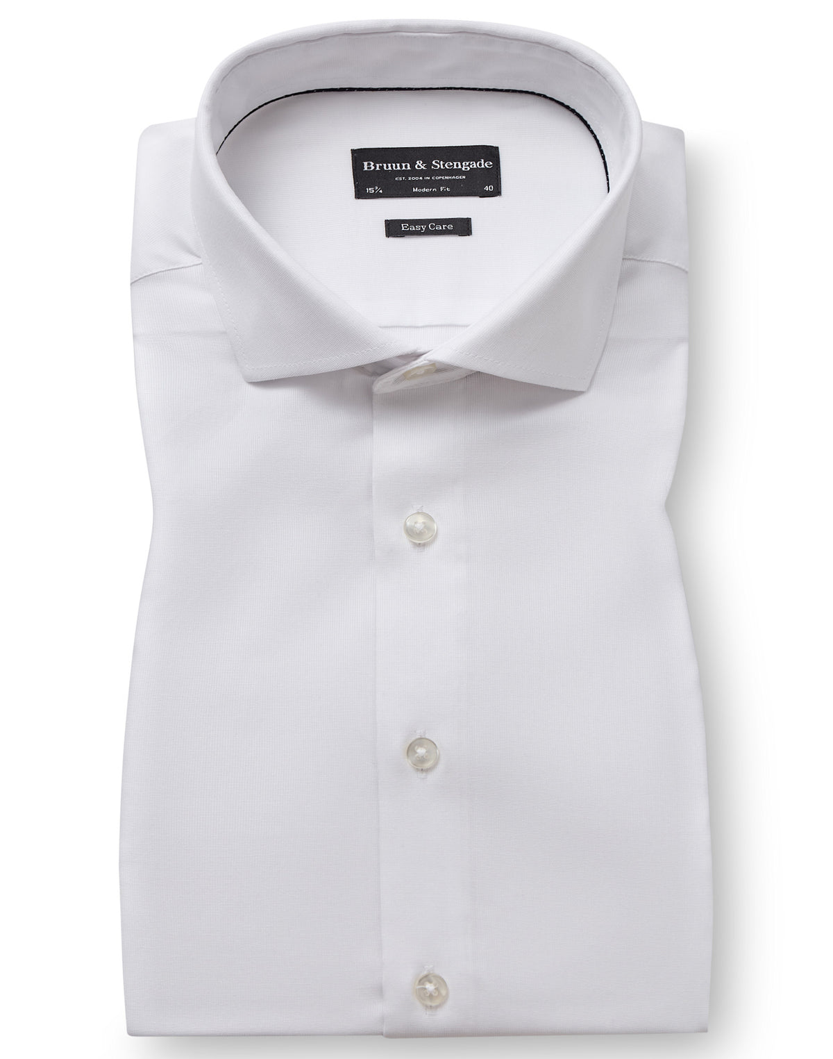BS Flanagen Modern Fit Skjorte - White