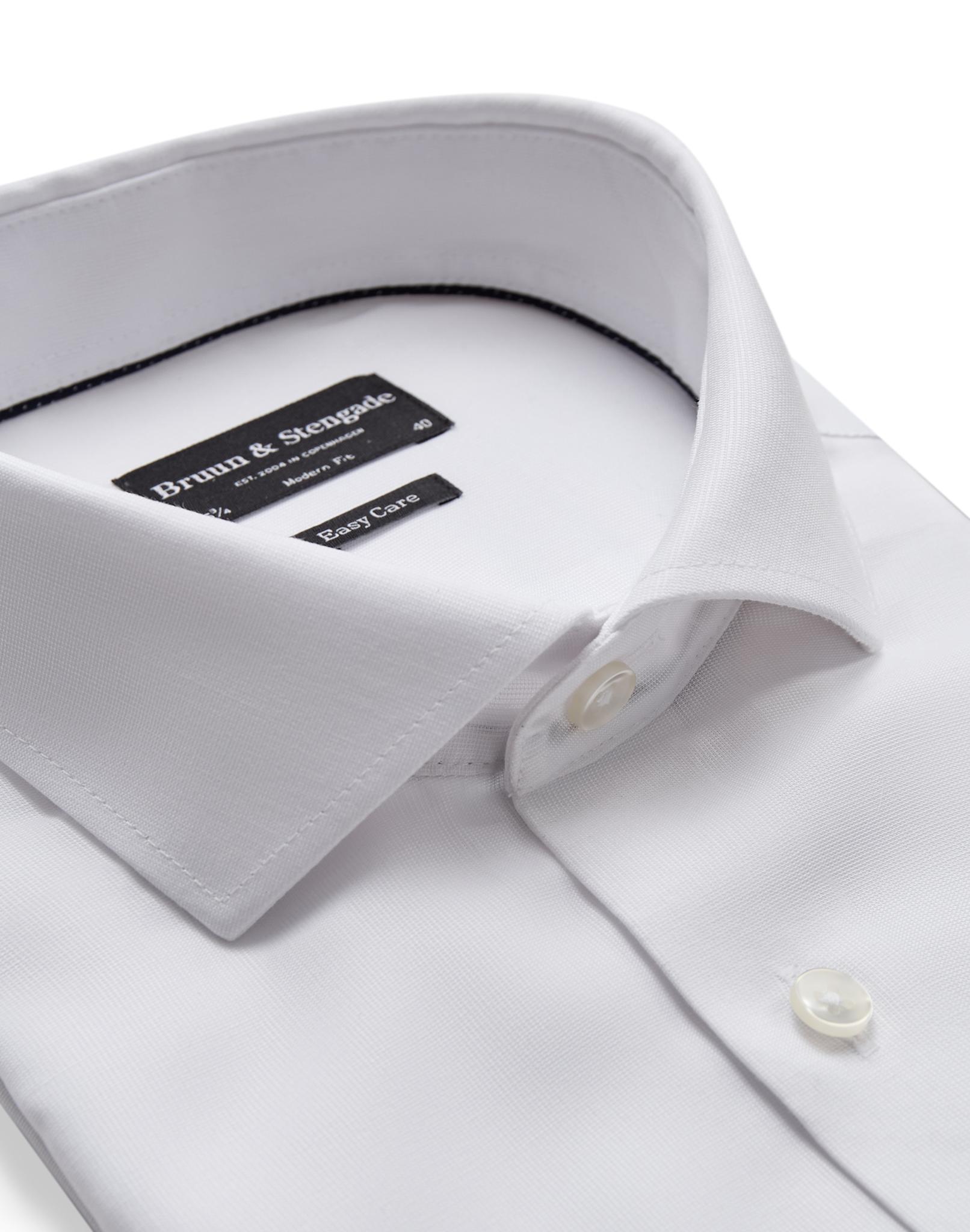 BS Andani Modern Fit Skjorte - White
