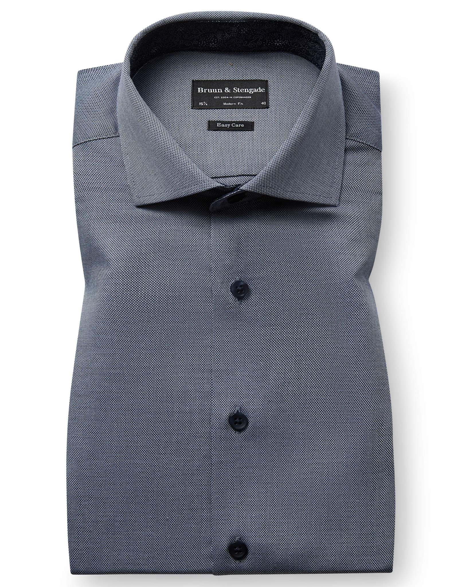 BS Jussi Modern Fit Skjorte - Navy