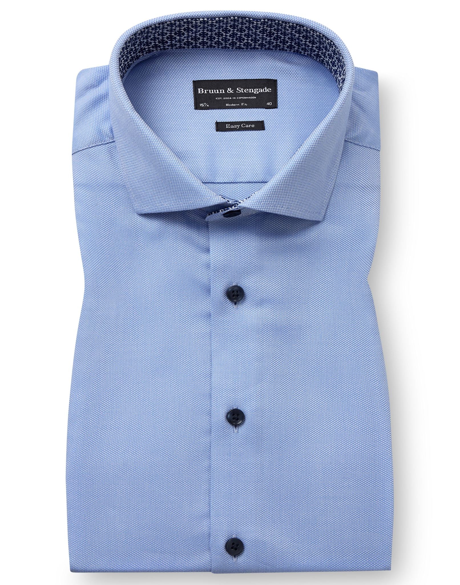 BS Haruki Modern Fit Skjorte - Light Blue