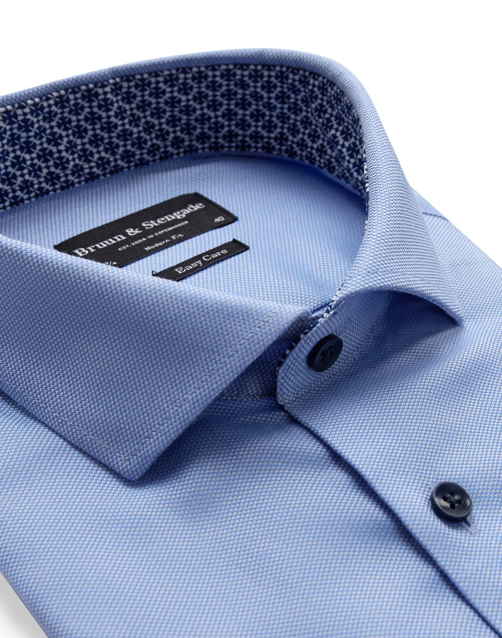 BS Haruki Modern Fit Skjorte - Light Blue