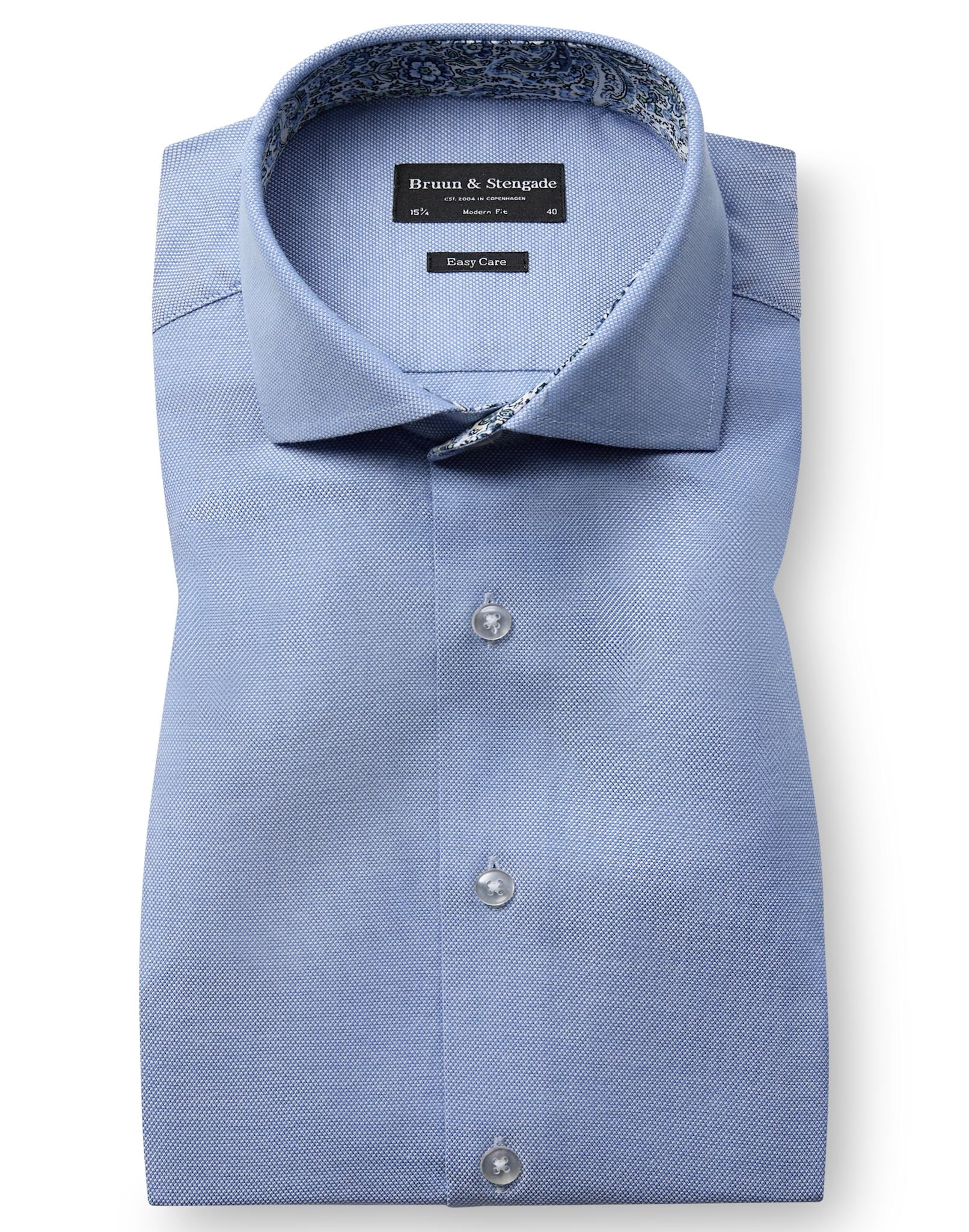 BS Aekosson Modern Fit Shirt - Light Blue