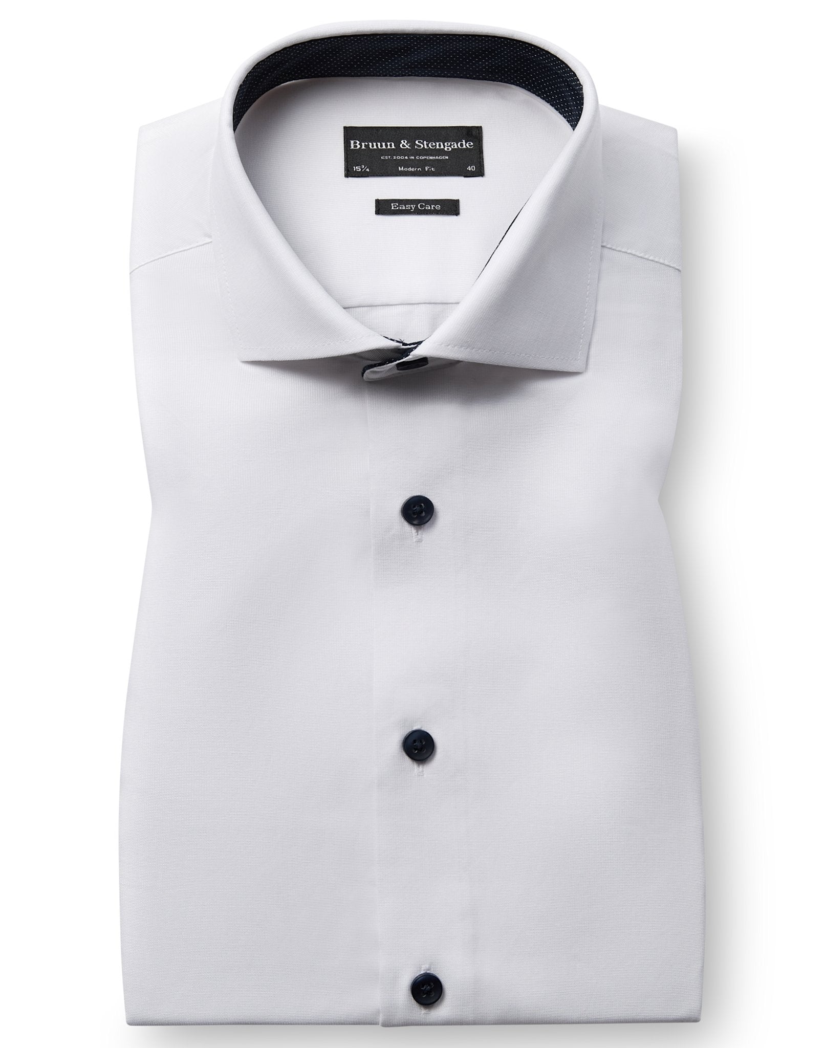 BS Flanagen Modern Fit Skjorte - White