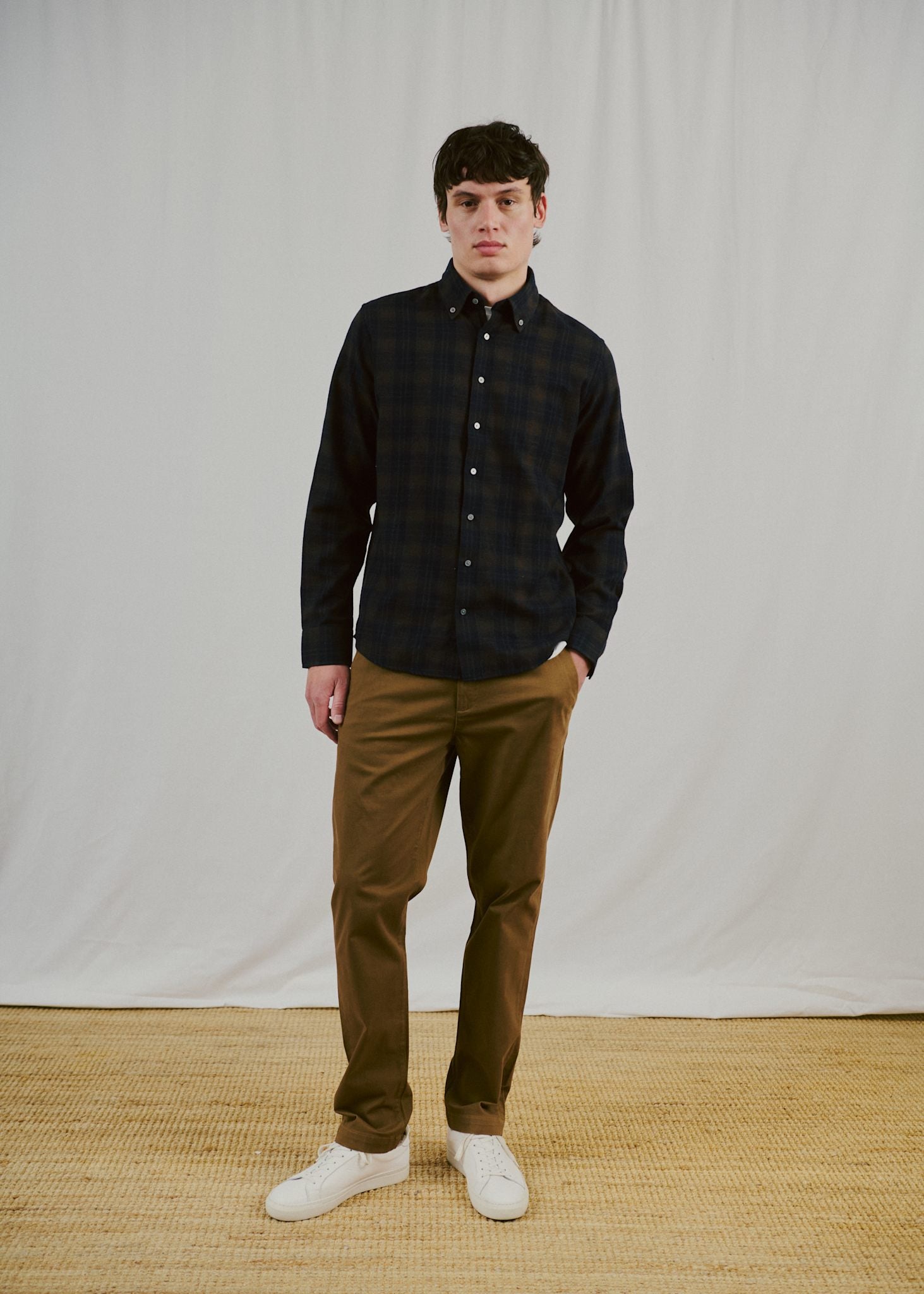 BS Norodom Casual Modern Fit Skjorte - Brown