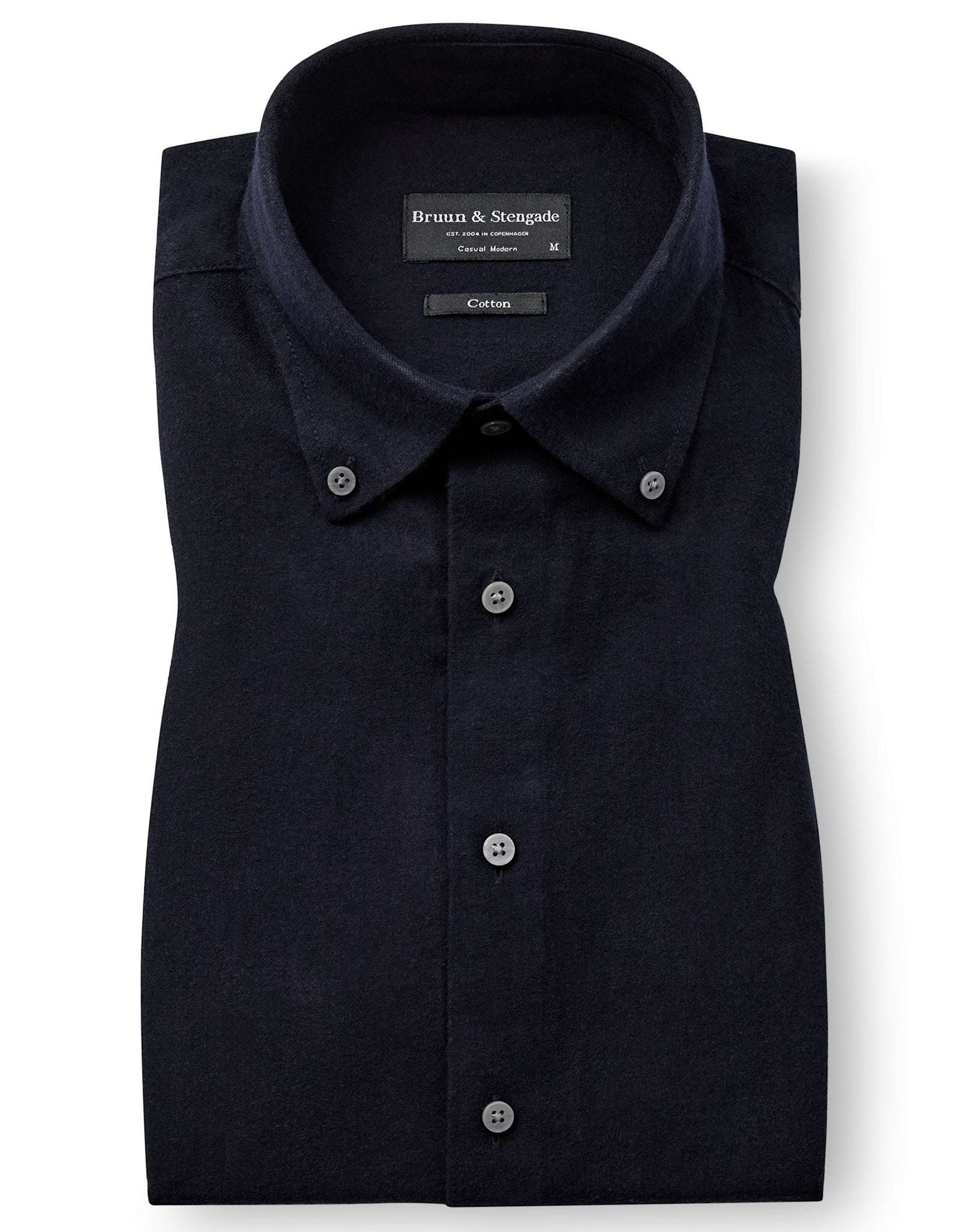 BS Akihito Casual Modern Fit Shirt - Navy