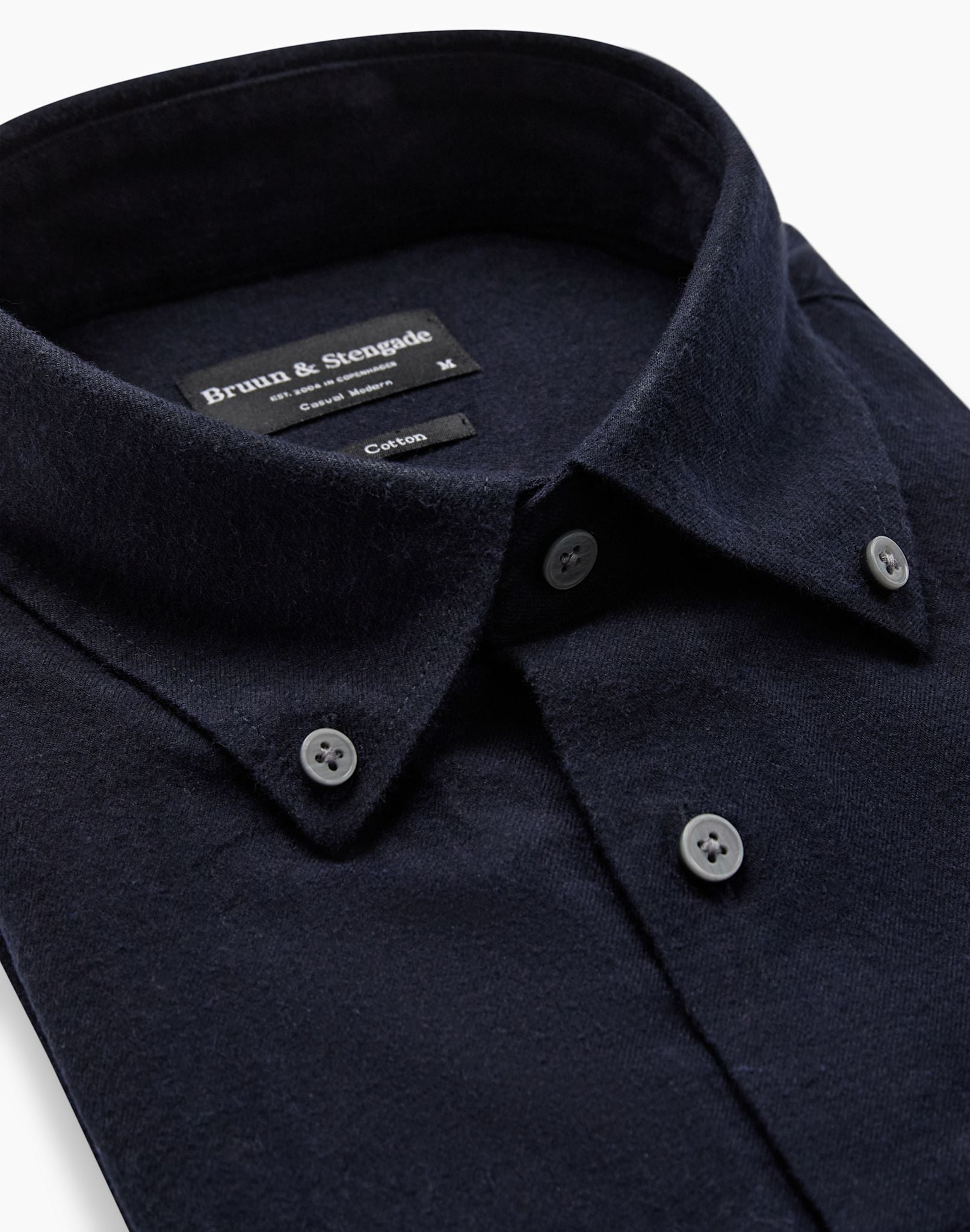 BS Akihito Casual Modern Fit Shirt - Navy