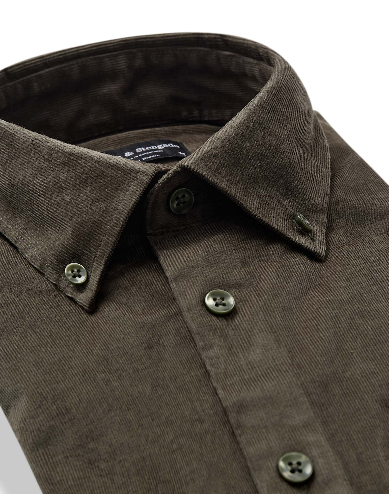 BS Osei Casual Modern Fit Shirt - Green