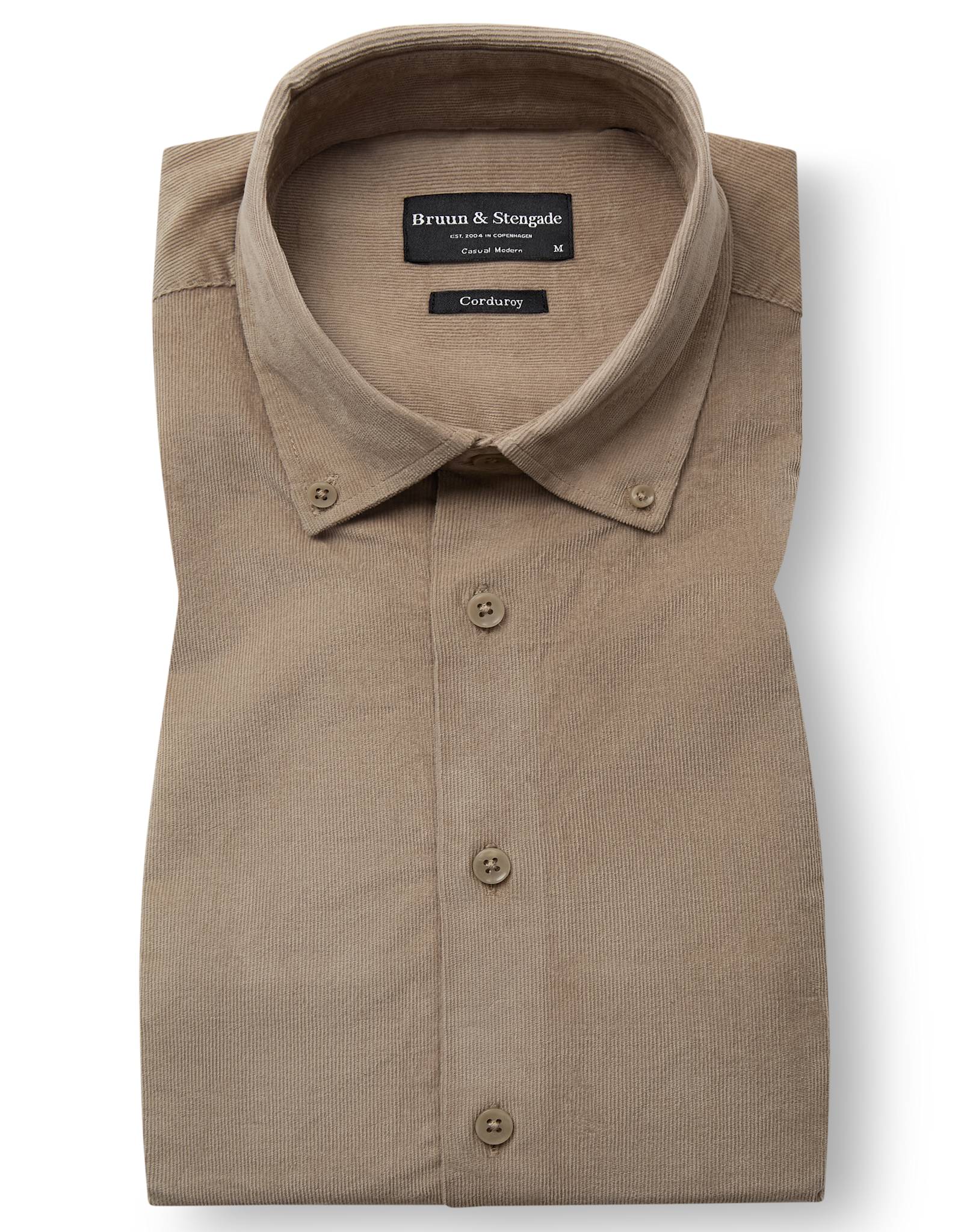 BS Osei Casual Modern Fit Skjorte - Sand