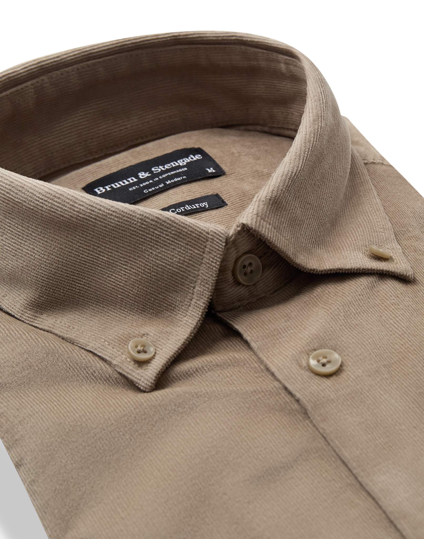 BS Osei Casual Modern Fit Skjorte - Sand
