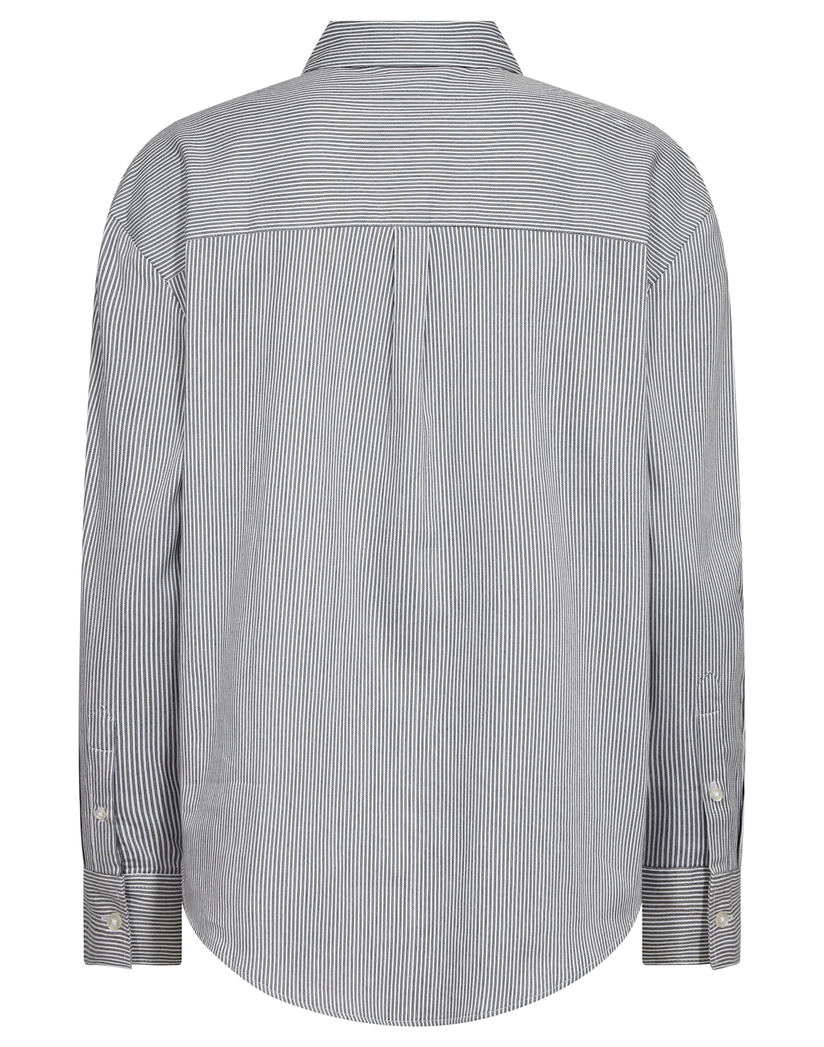 BS Elsie Regular Fit Skjorte - Black/White
