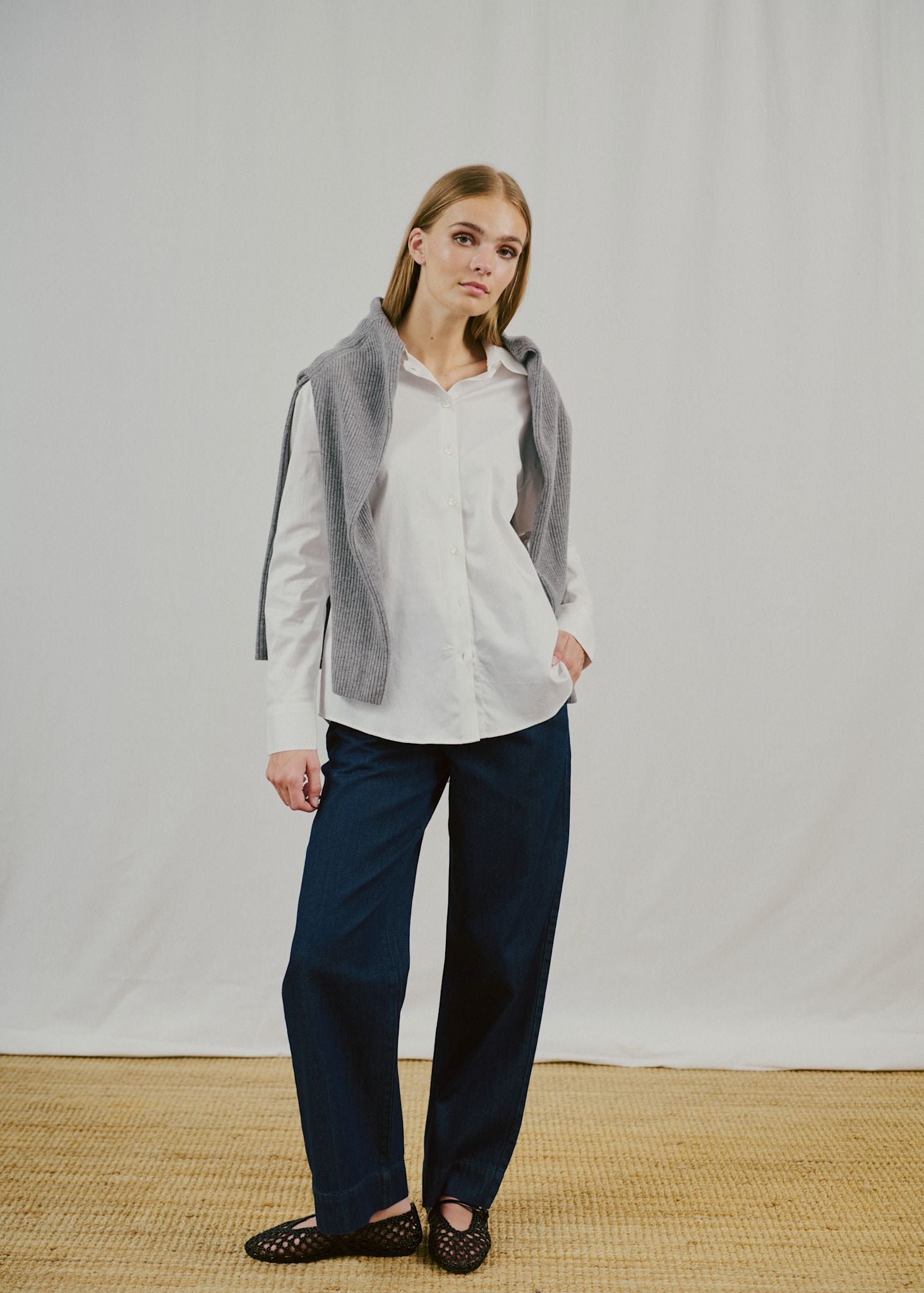 BS Elsie Regular Fit Skjorte - White