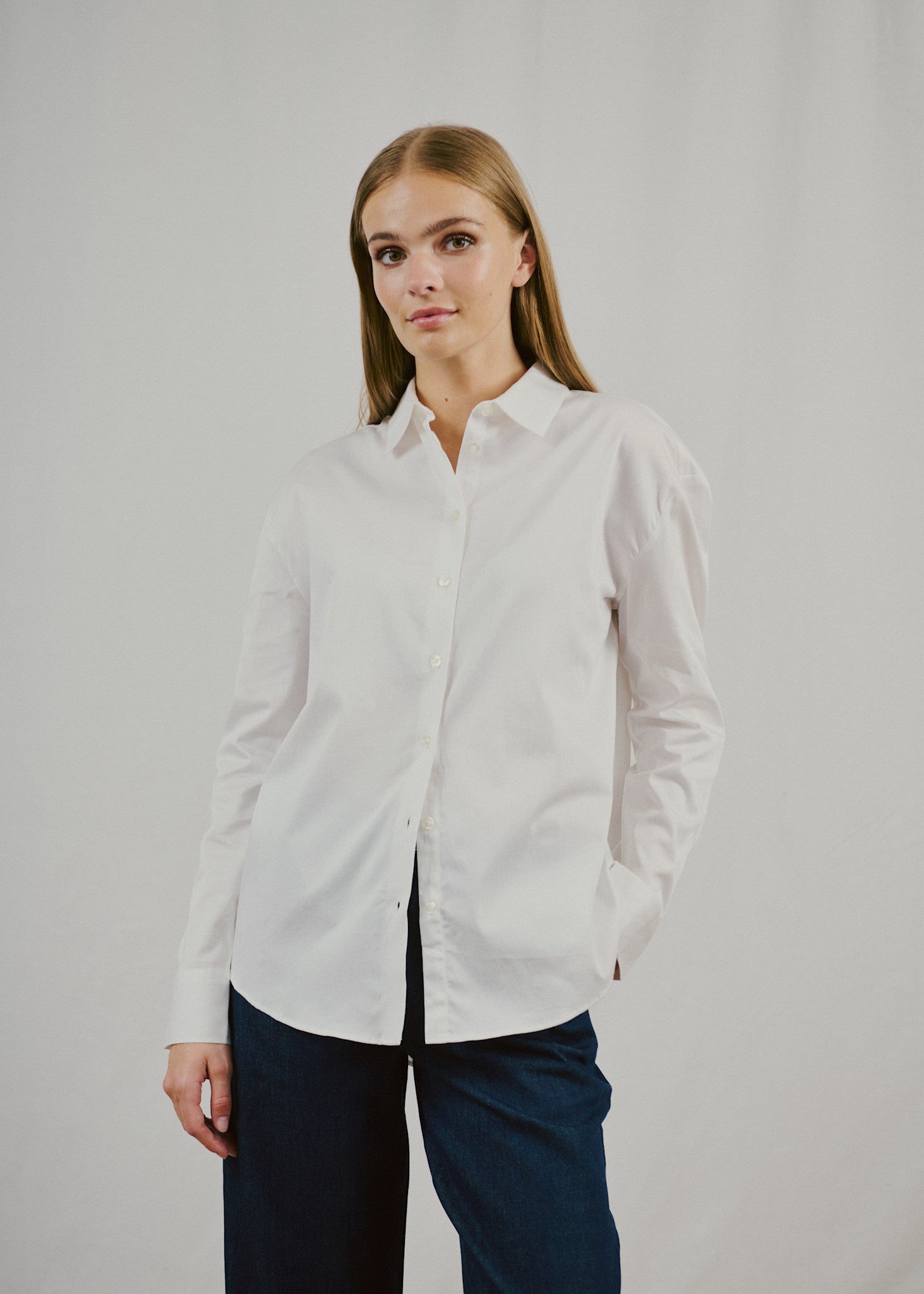 BS Elsie Regular Fit Skjorte - White