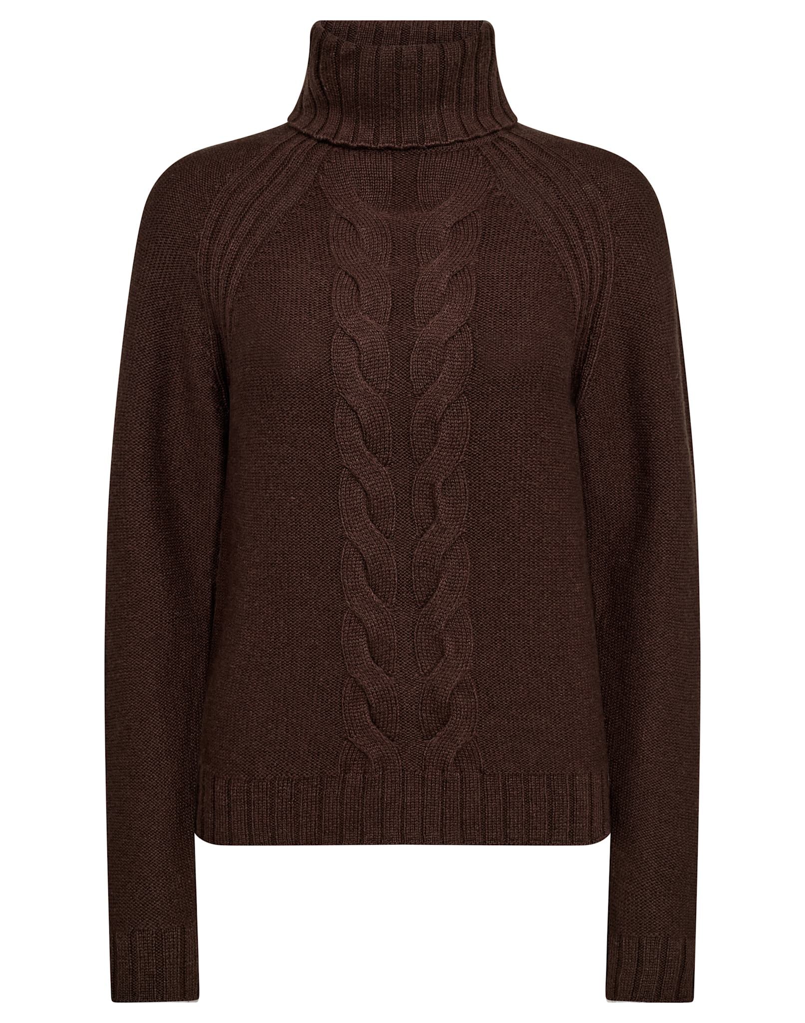 BS Juliana Regular Fit Strik - Dark Brown
