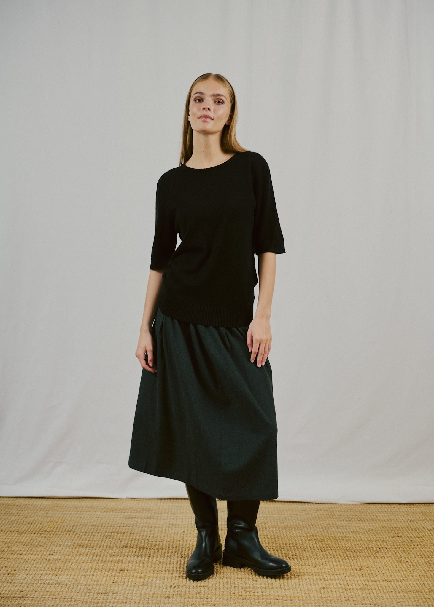 BS Annelie Regular Fit T-Shirt - Black