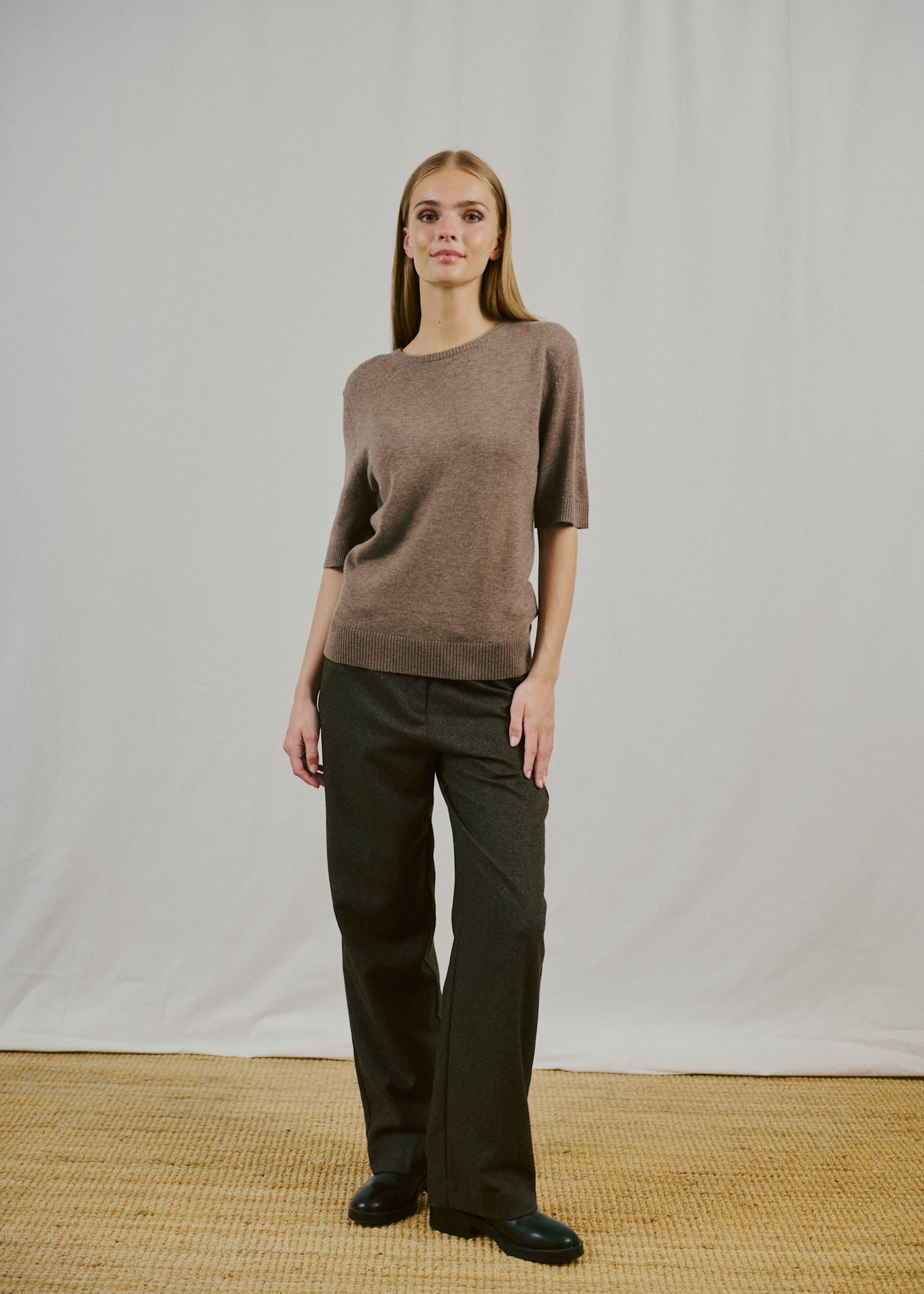 BS Annelie Regular Fit T-Shirt - Mole