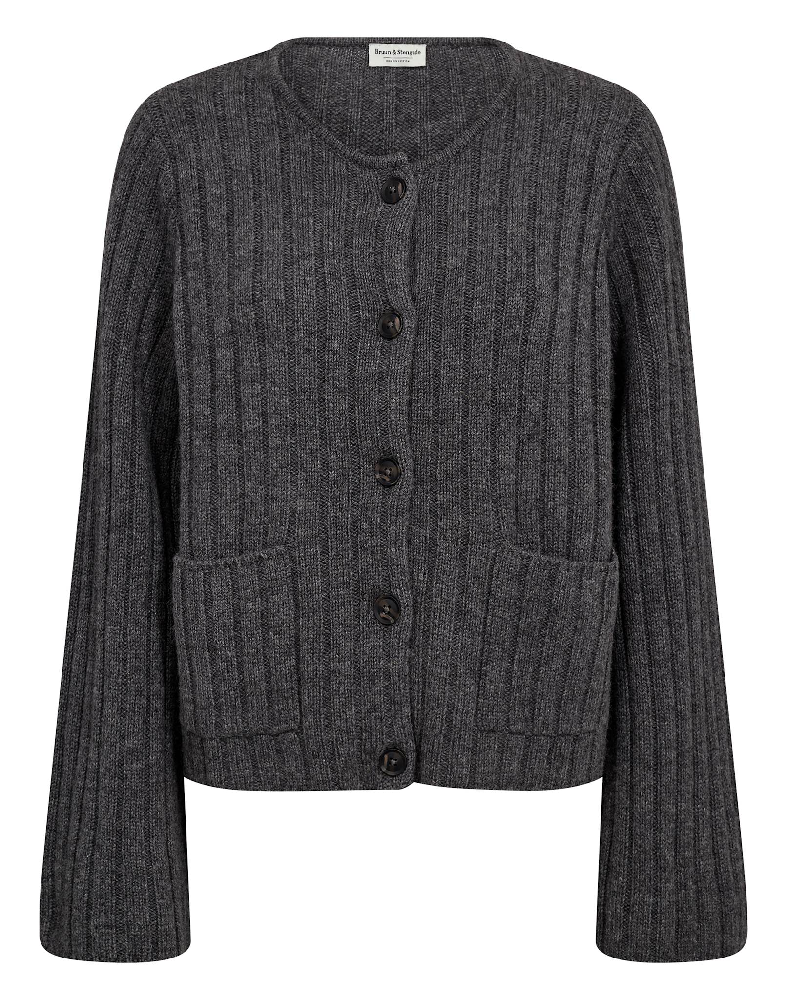 BS Kasimira Regular Fit Strik - Dark Grey
