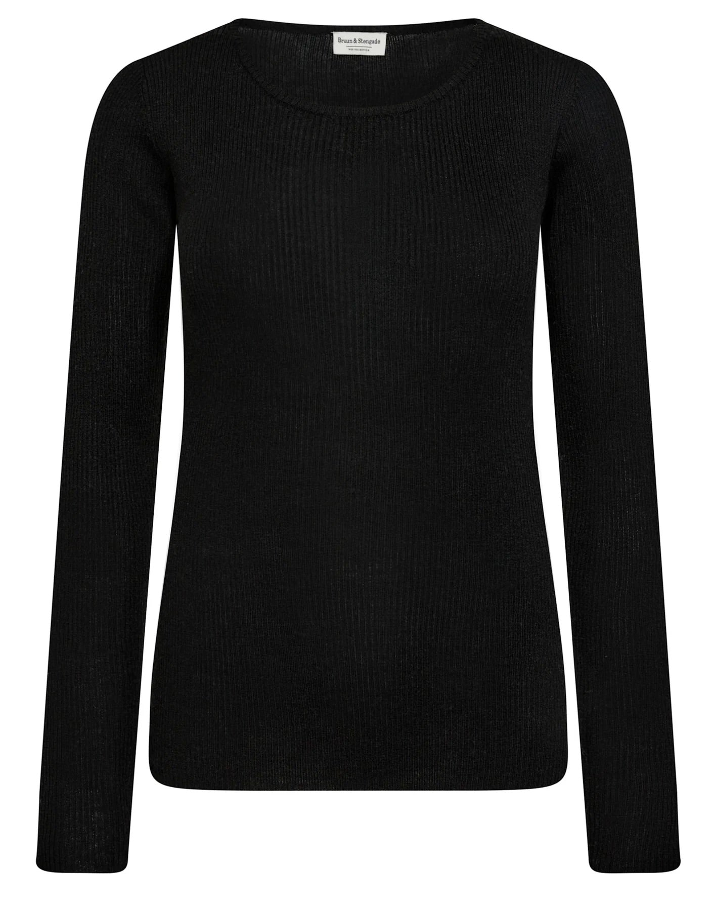 BS Asdis Regular Fit Strik - Black