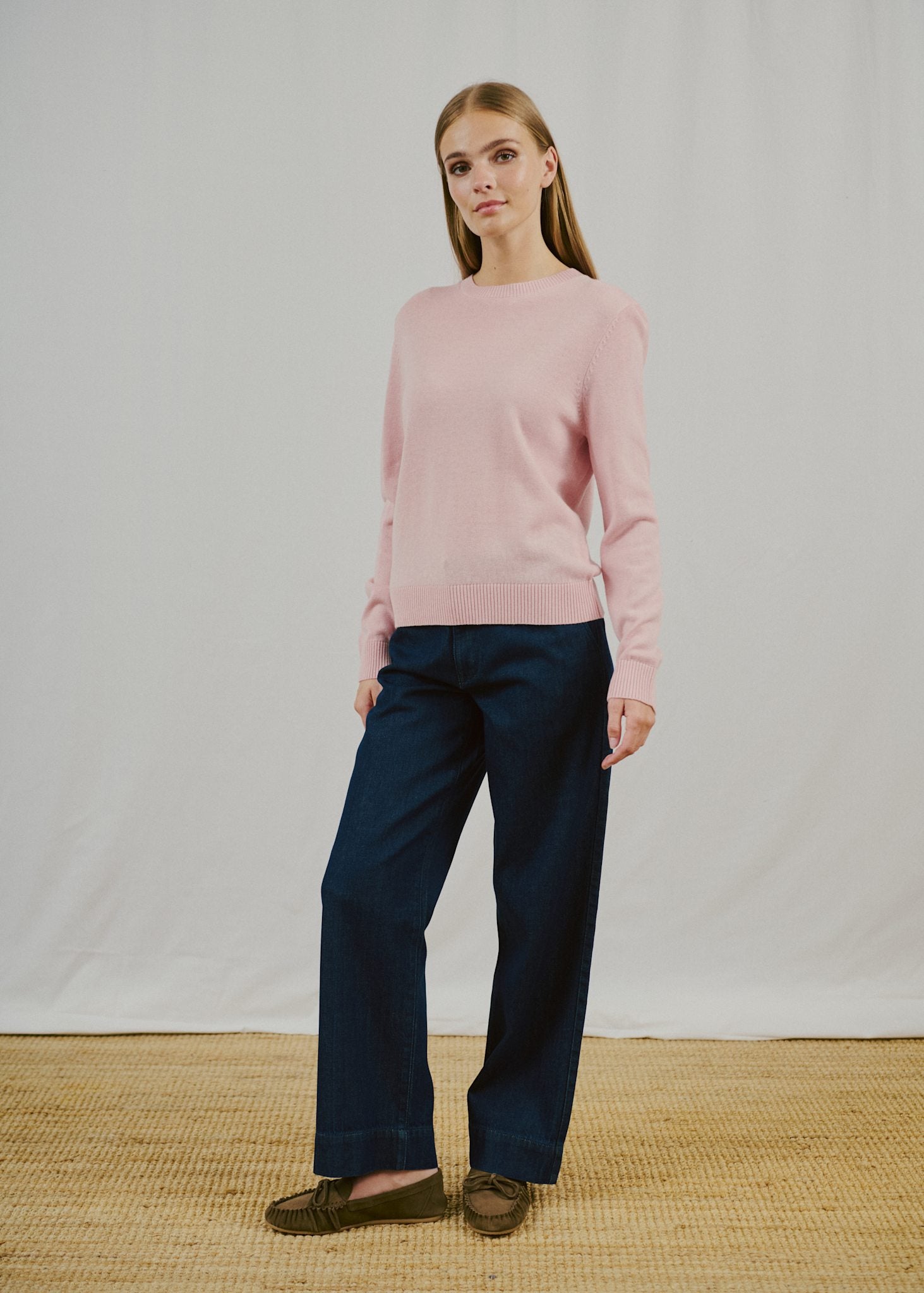 BS Brunhild Regular Fit Strik - Chalk Pink