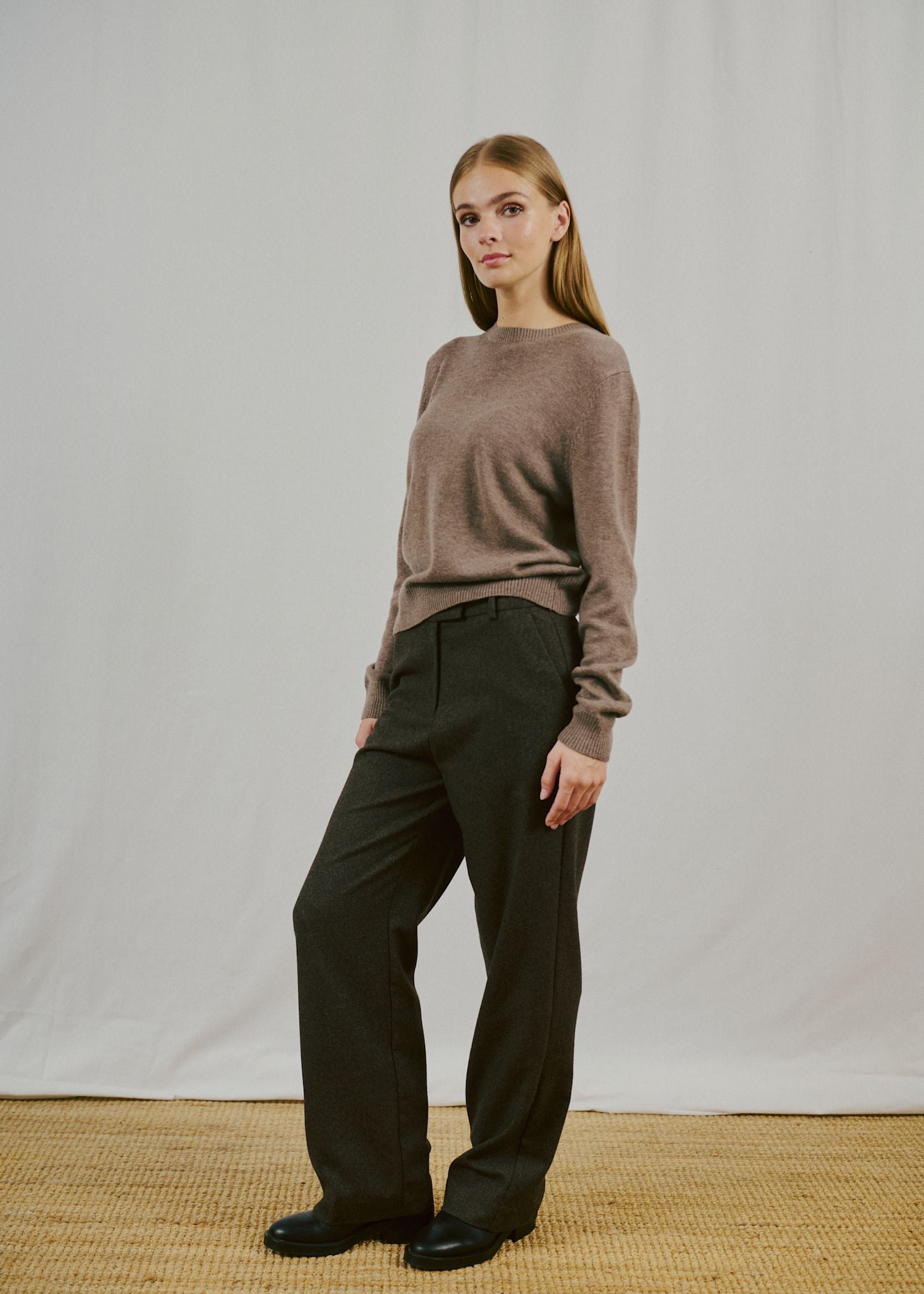 BS Brunhild Regular Fit Strik - Mole