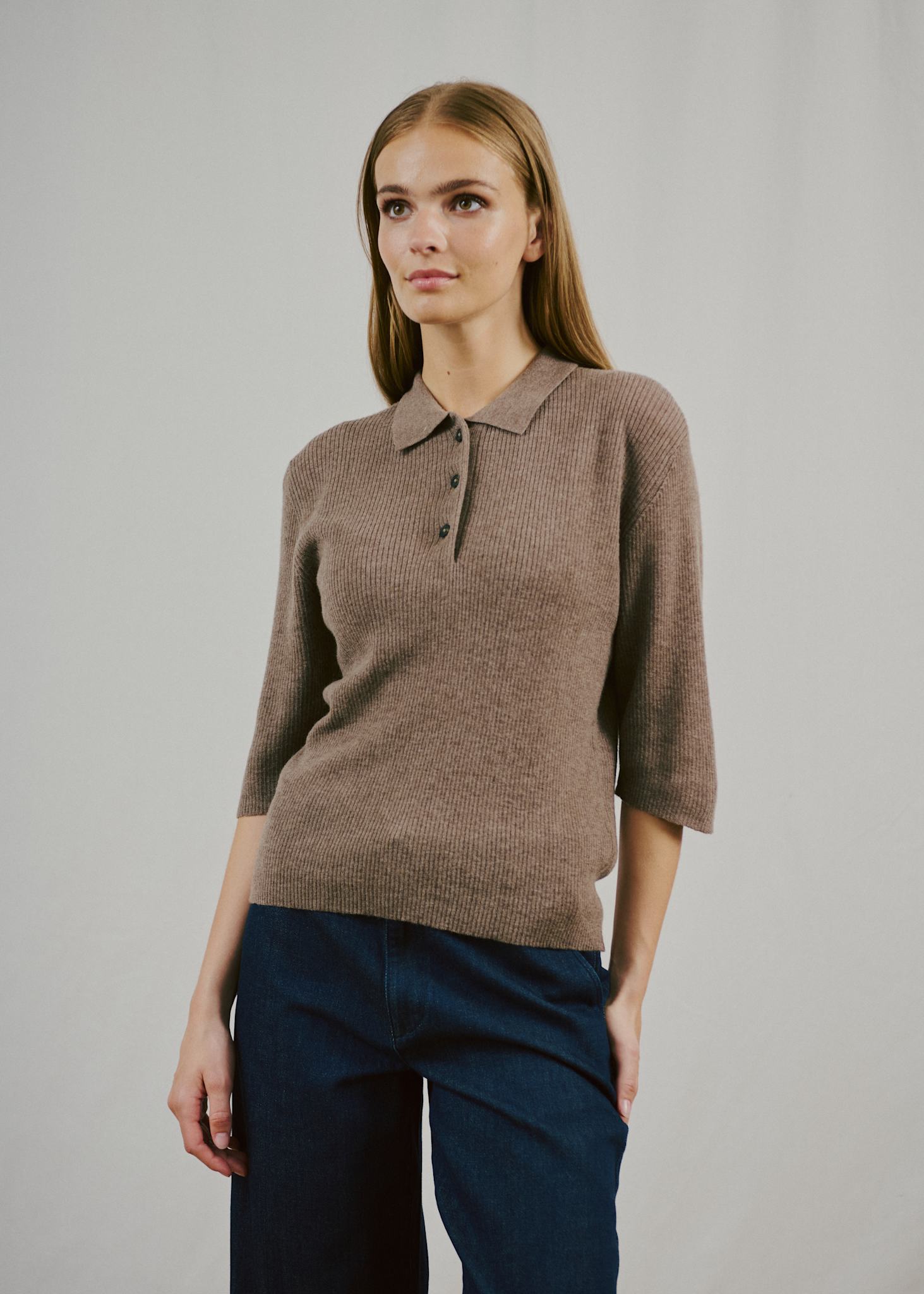 BS Agna Regular Fit Strik - Mole