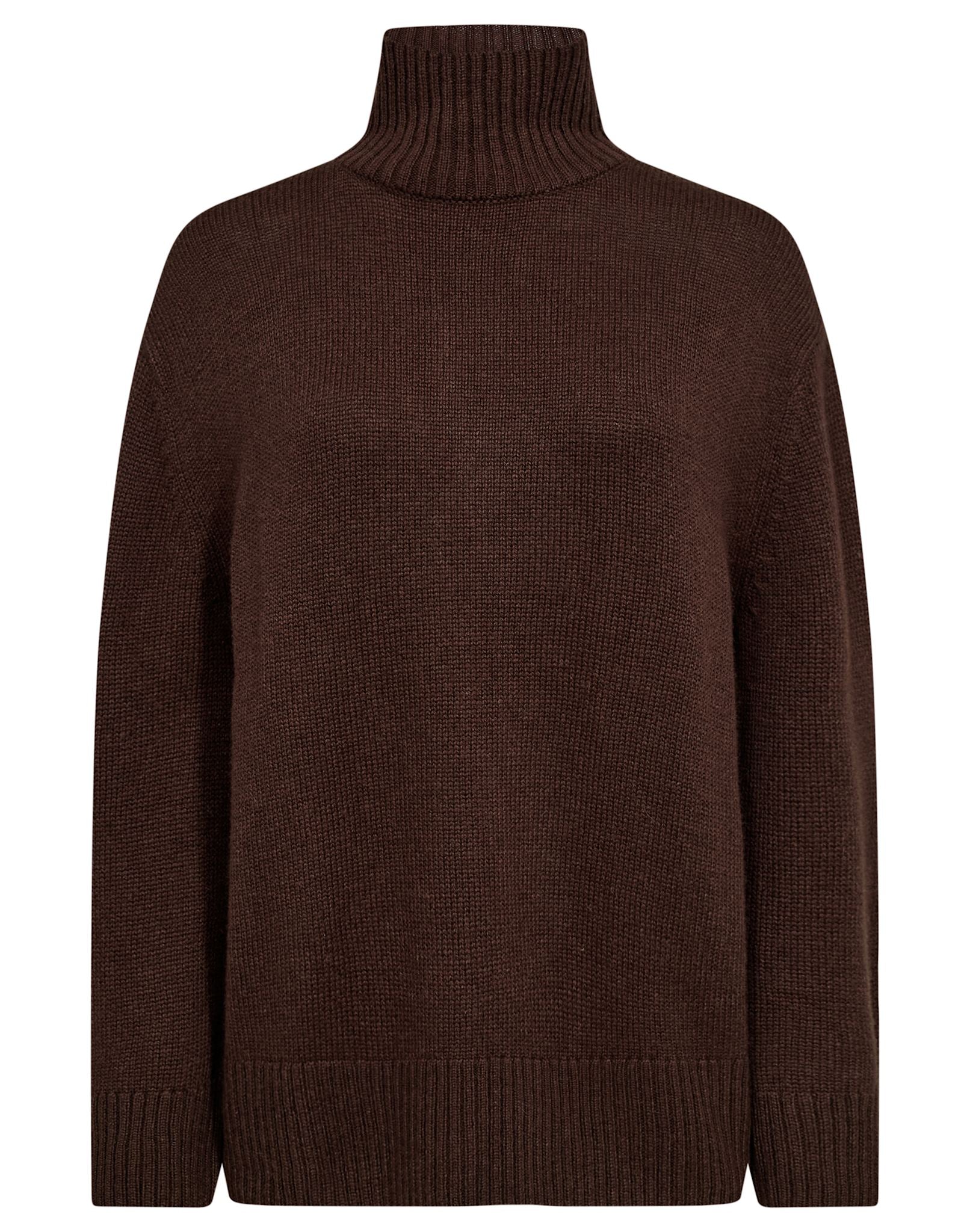 BS Emmeline Regular Fit Strik - Dark Brown