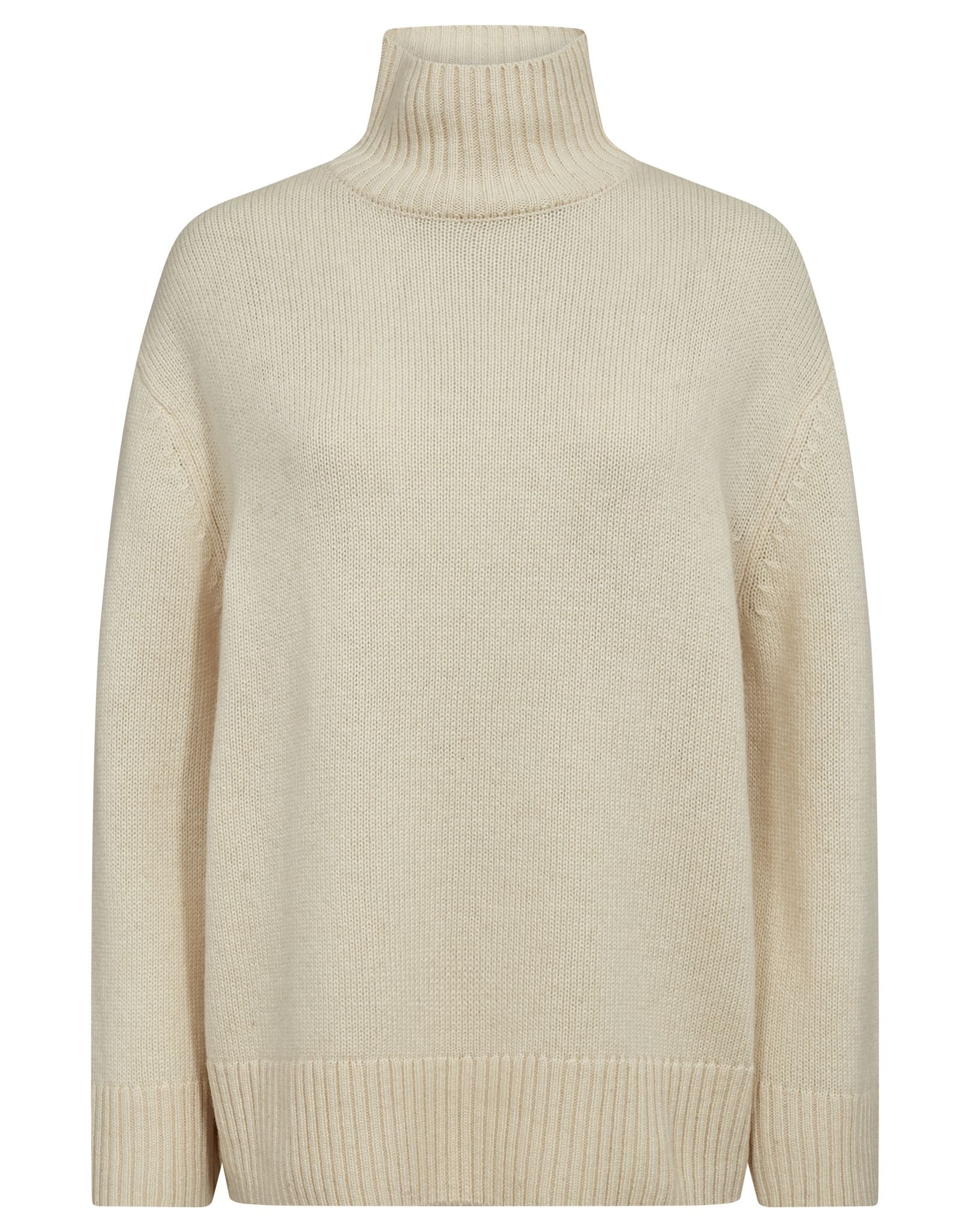 BS Emmeline Regular Fit Strik - Ecru