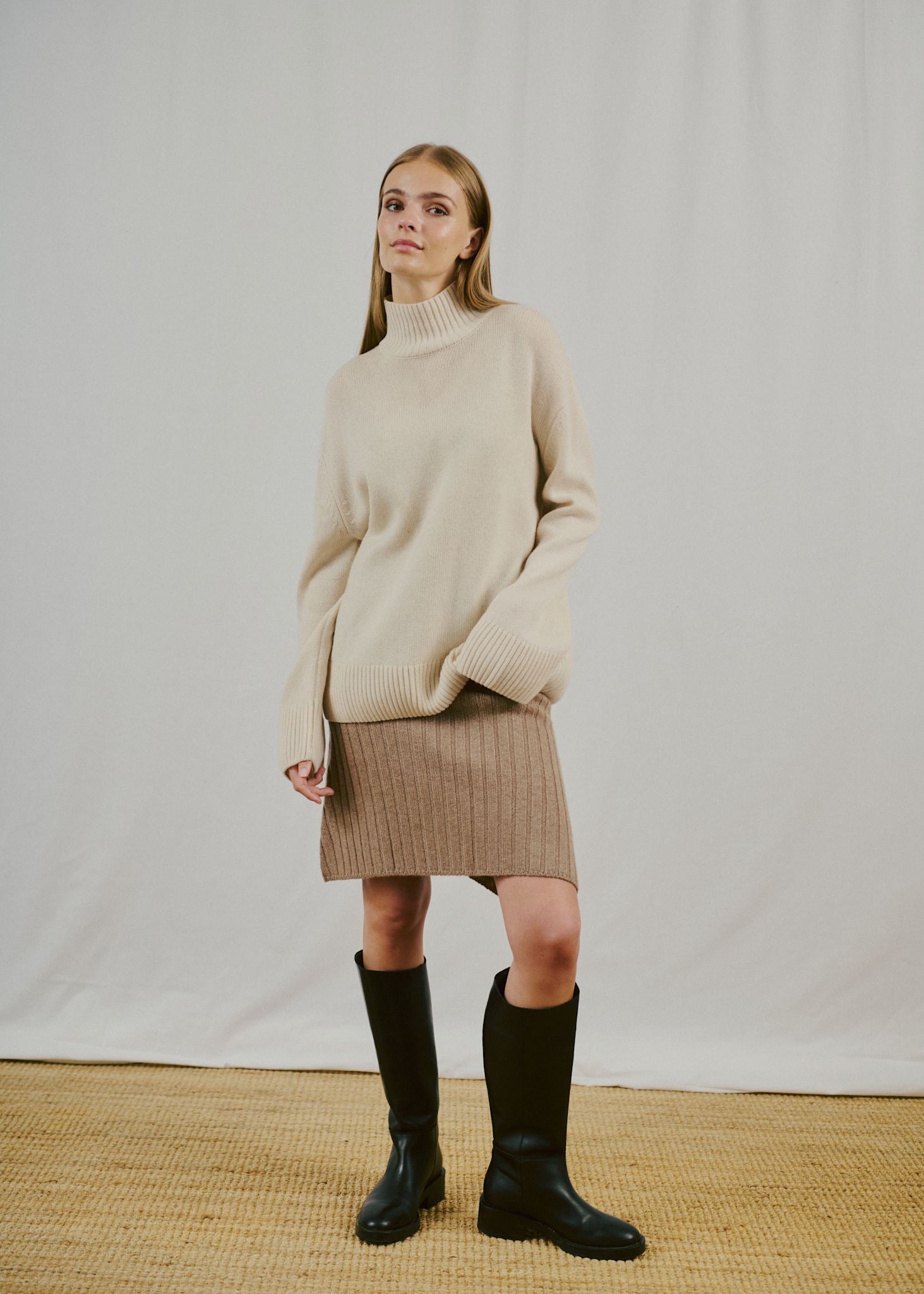 BS Katinka Regular Fit Nederdel - Light Brown