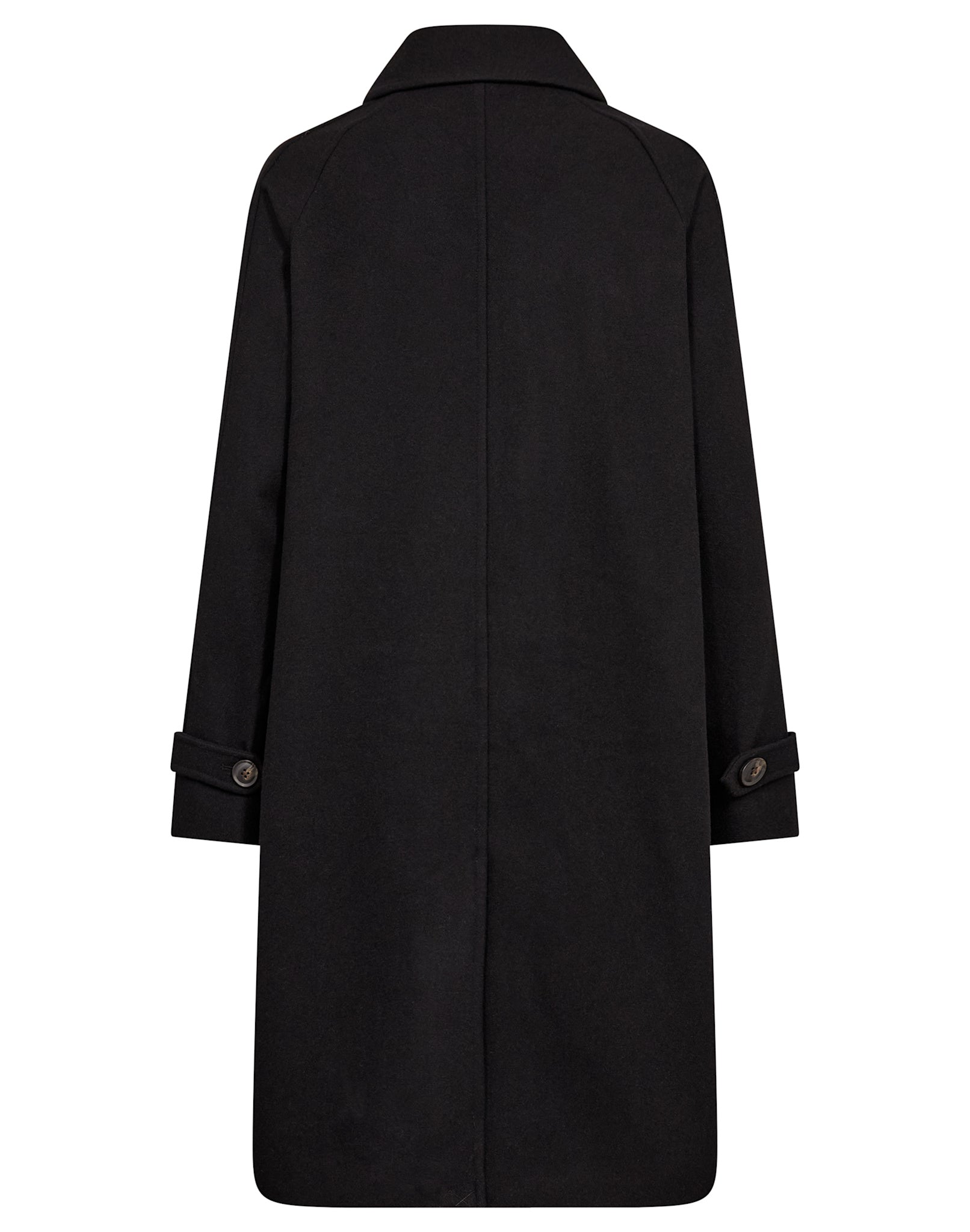 BS Ylva Regular Fit Frakke - Black