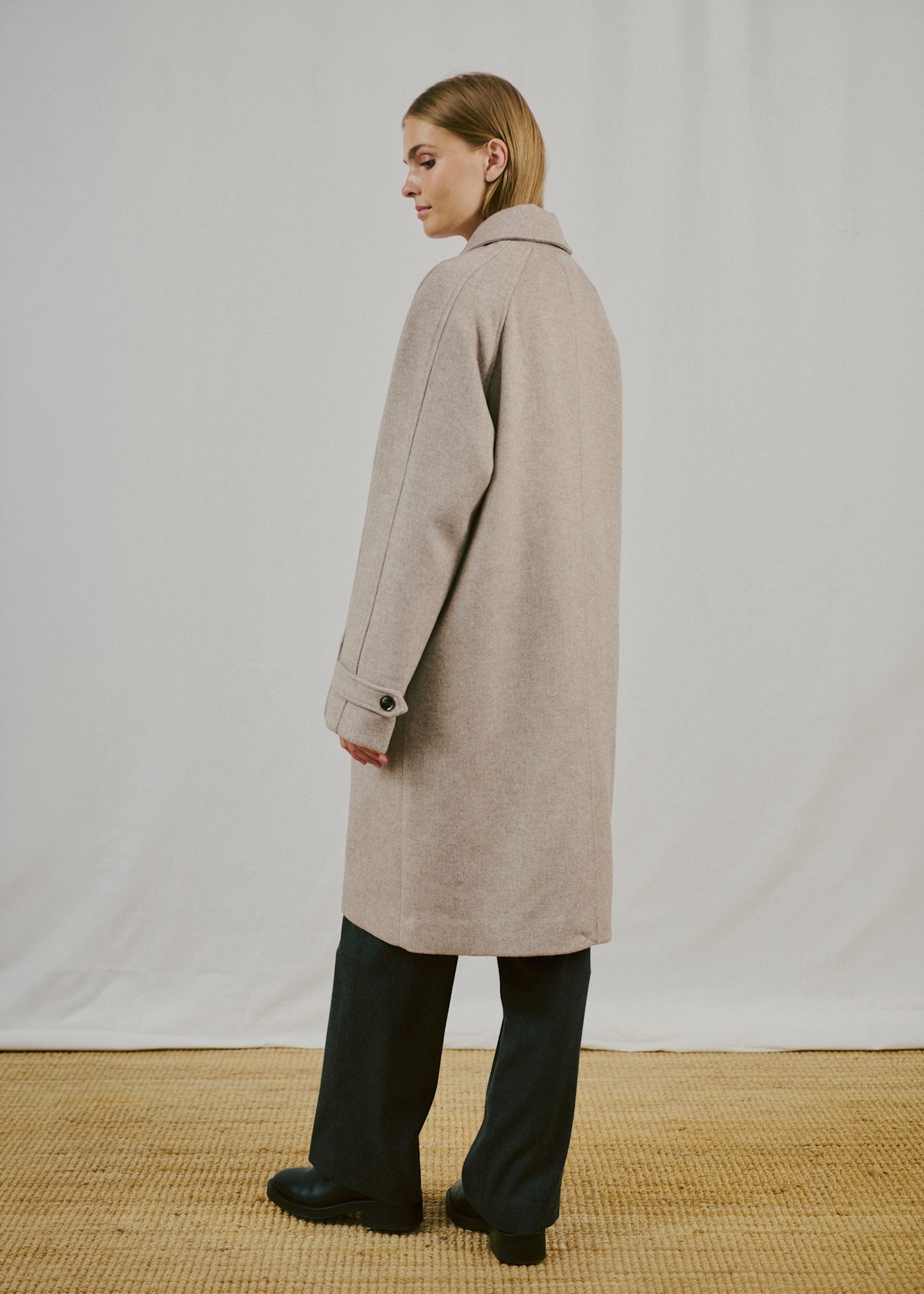 BS Ylva Regular Fit Frakke - Sand