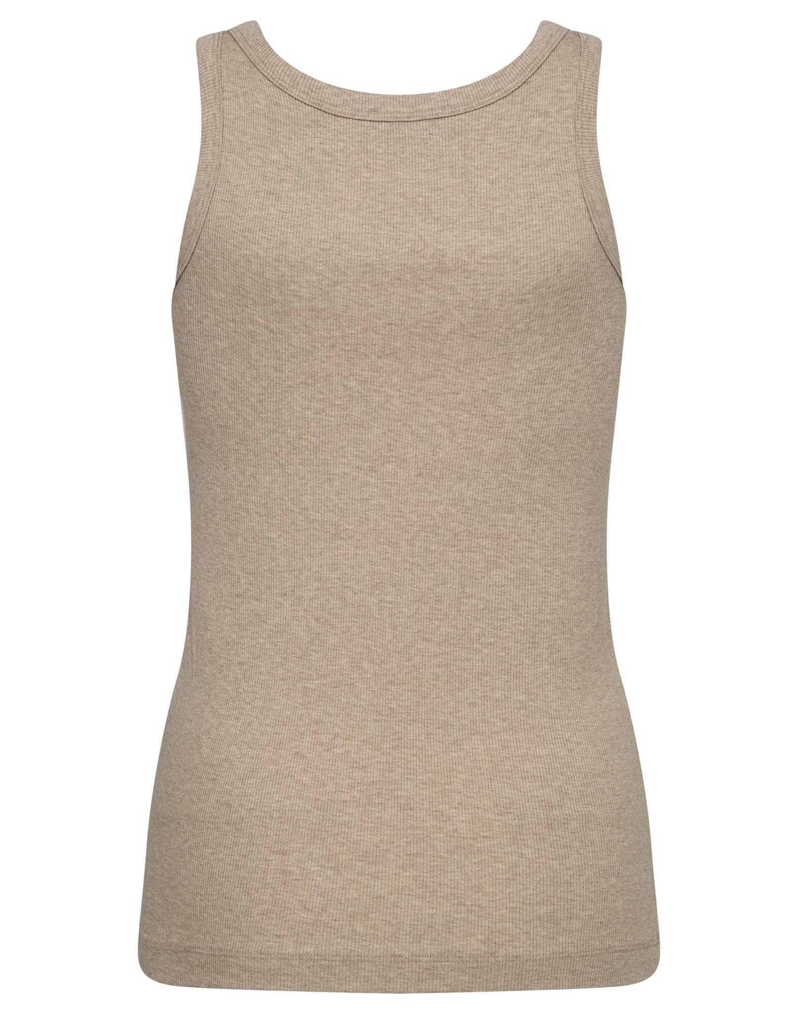 BS Charlotte Regular Fit Top - Sand