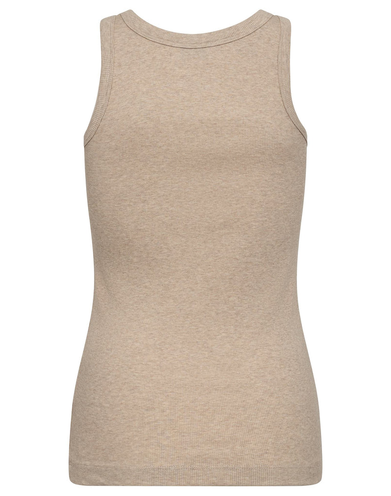 BS Charlotte Regular Fit Top - Sand