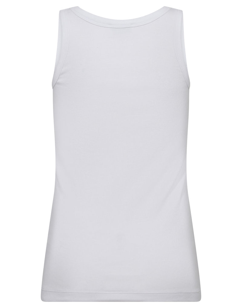 BS Charlotte Regular Fit Top - White