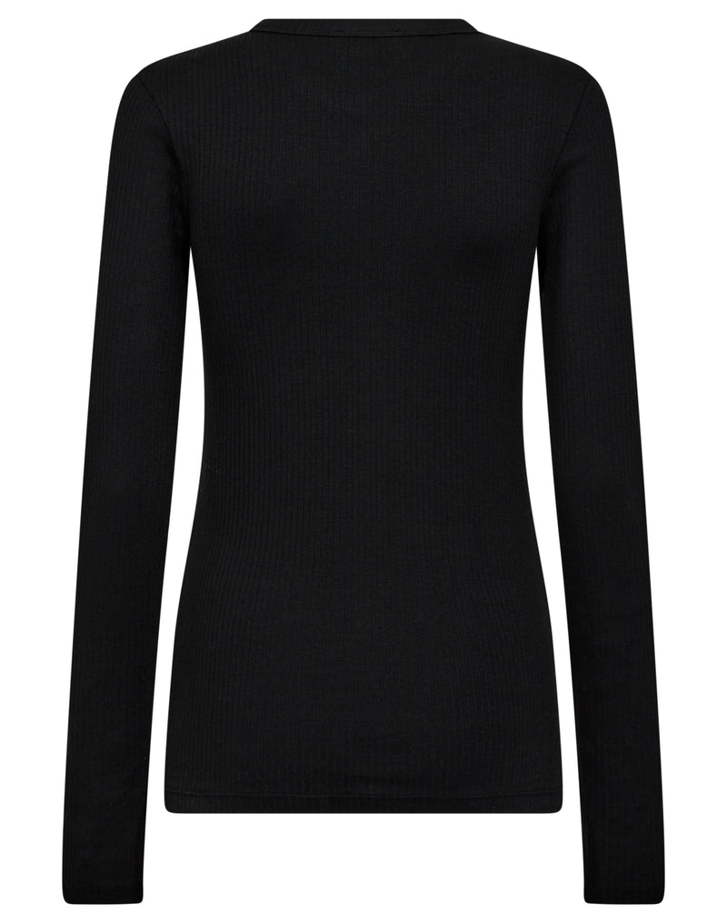 BS Margrethe Langærmet T-Shirt - Black