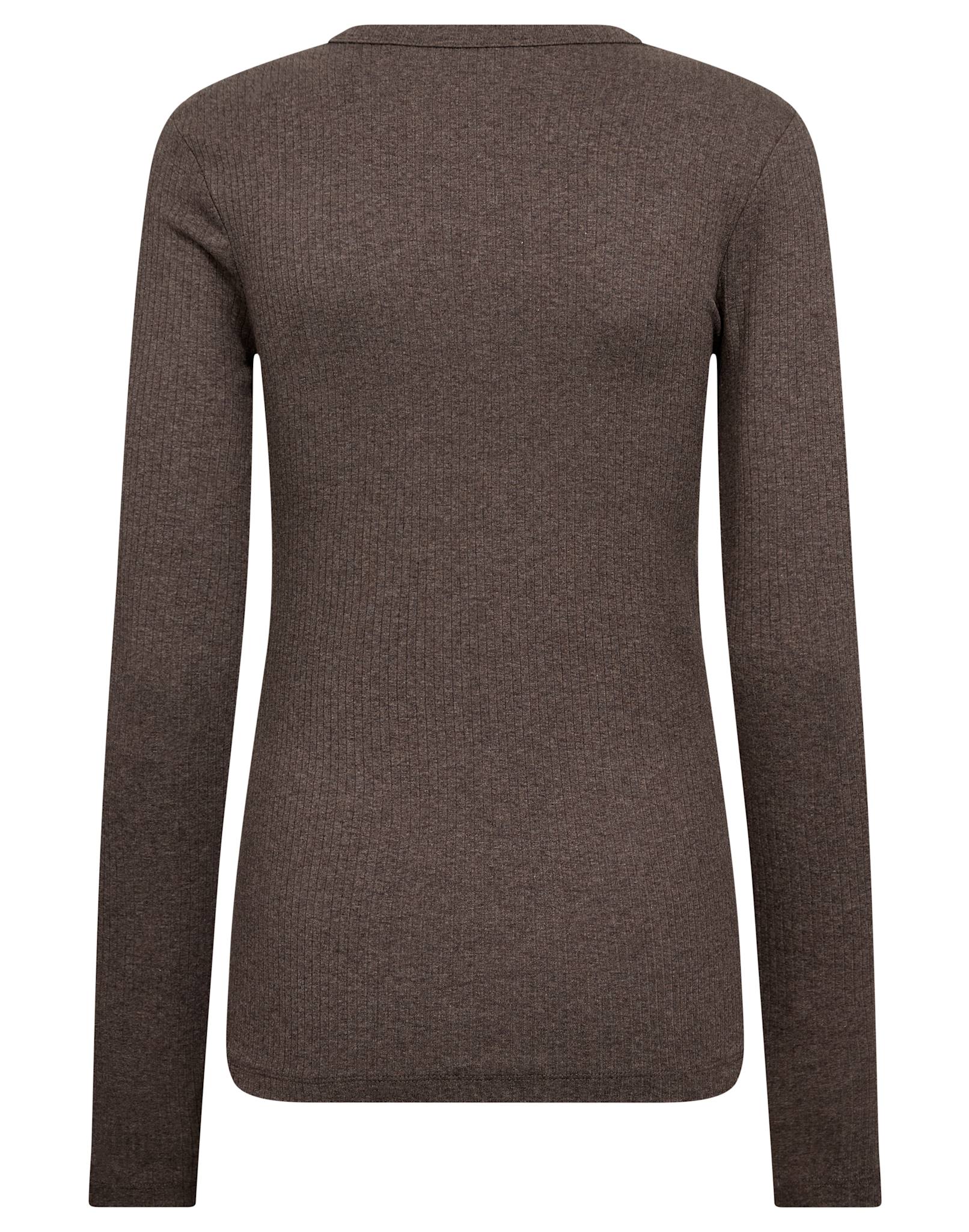 BS Margrethe Langærmet T-Shirt - Brown