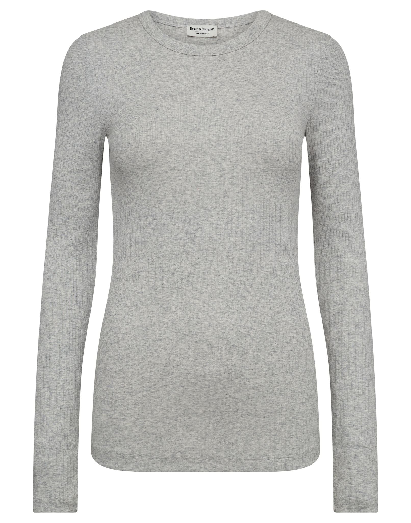 BS Margrethe Regular Fit Top - Light Grey