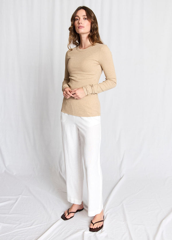 BS Margrethe Langærmet T-Shirt - Sand