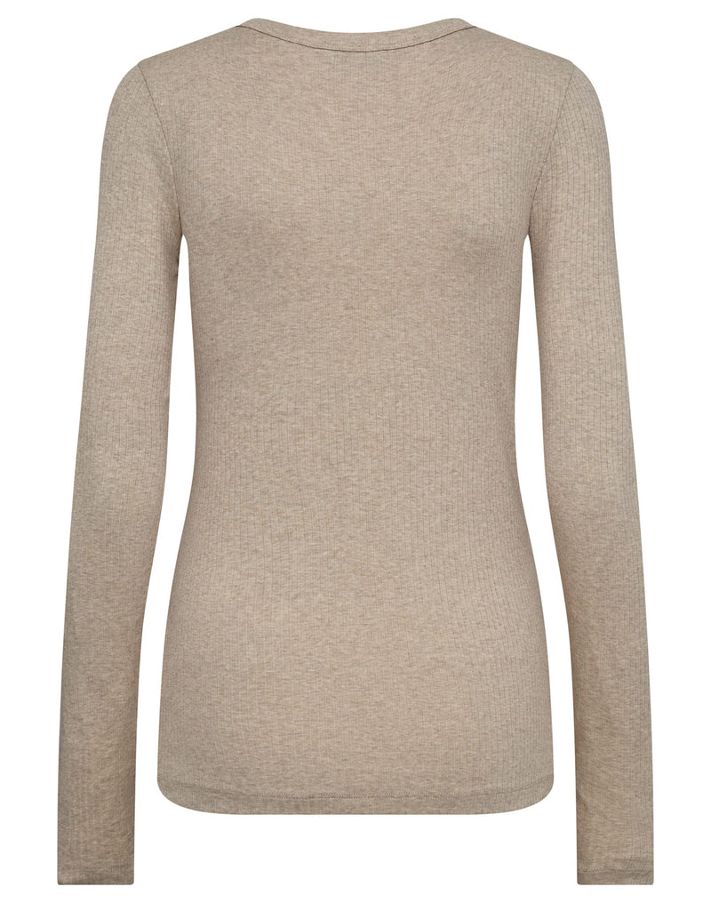 BS Margrethe Langærmet T-Shirt - Sand