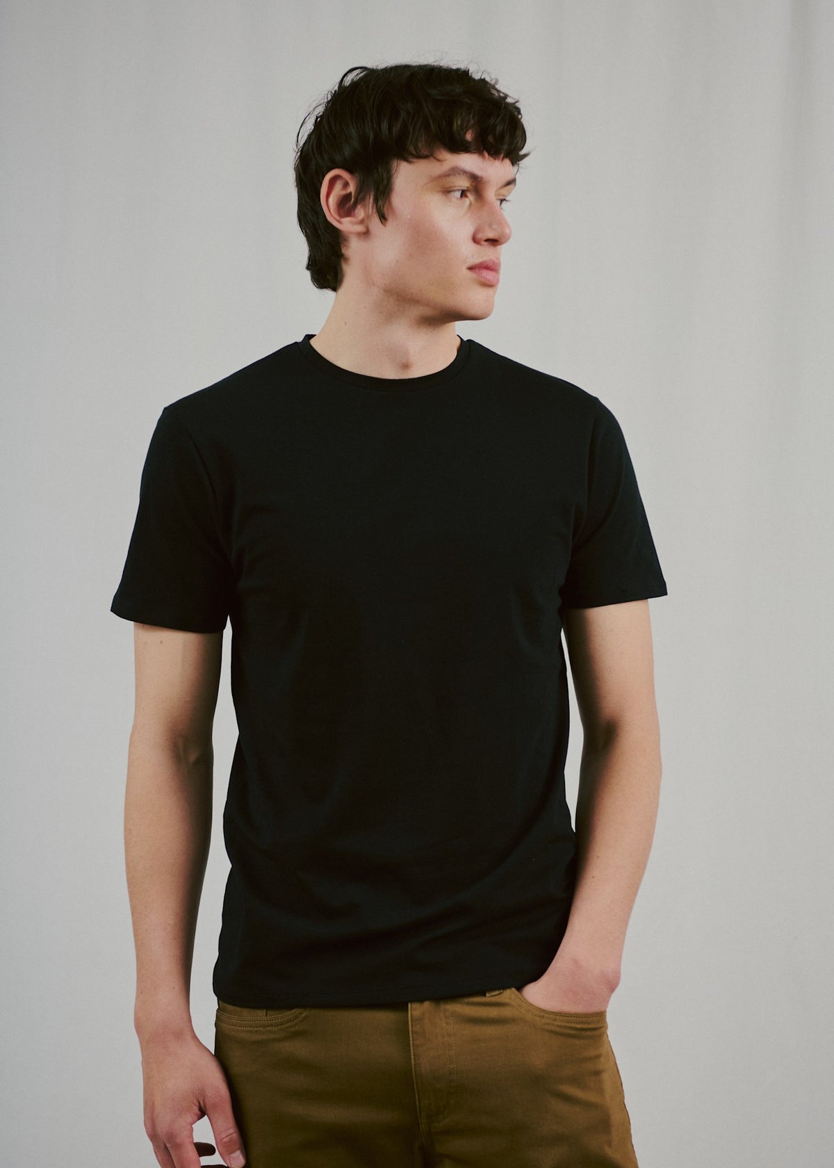 BS Antiqua Regular Fit T-Shirt - 2 pack - White & Black
