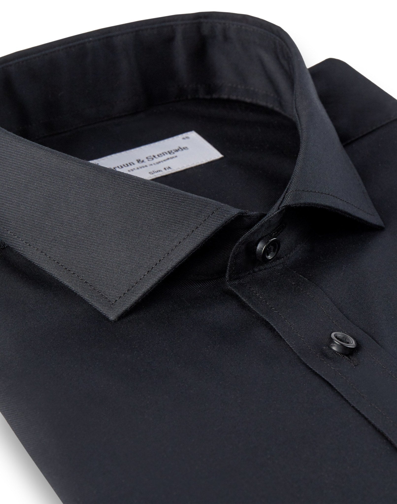 BS Aspen Slim Fit Shirt - Black